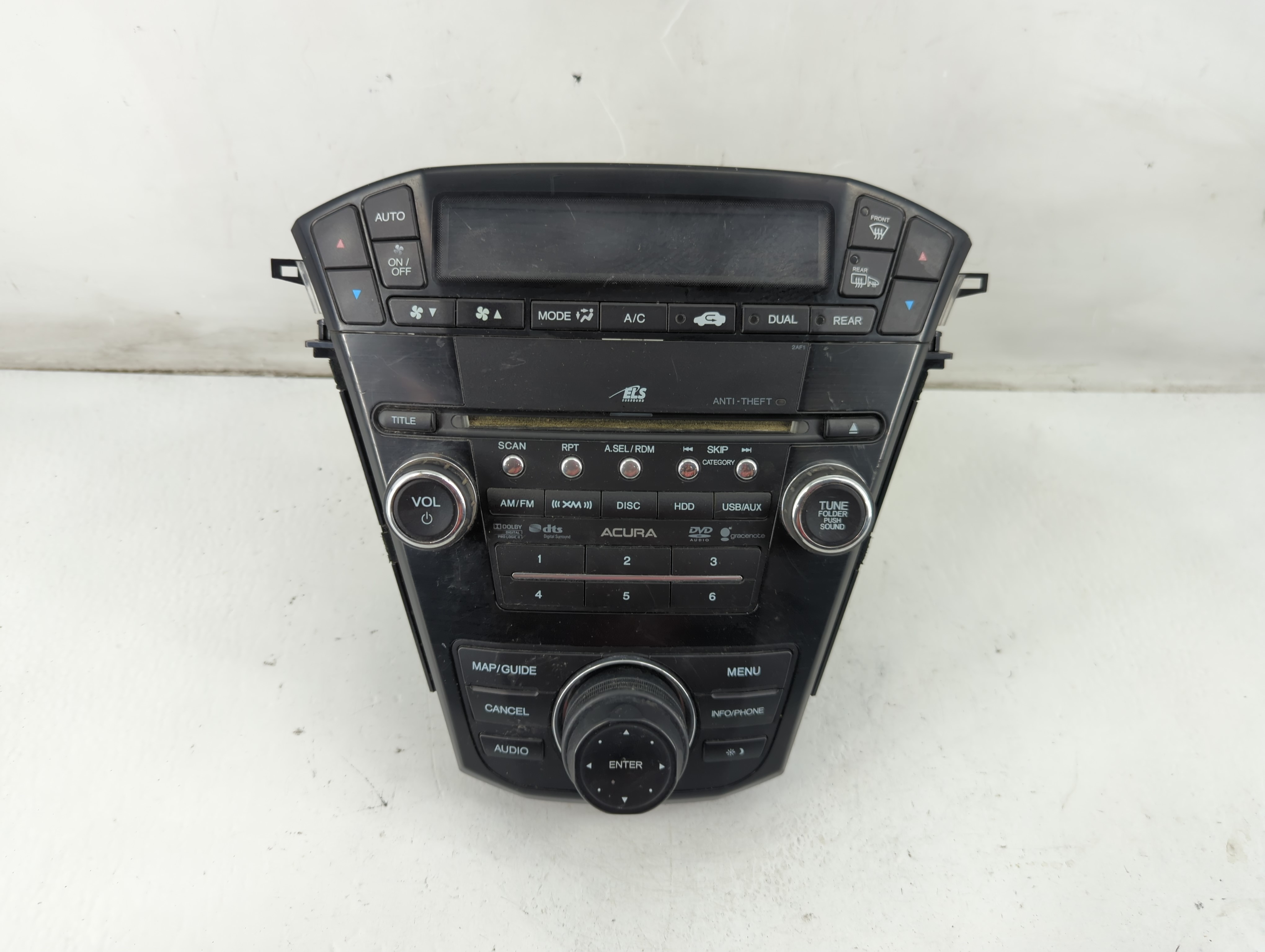 2010-2013 Acura Mdx Am Fm Cd Player Radio Receiver 1099954 - Oemusedautoparts1.com