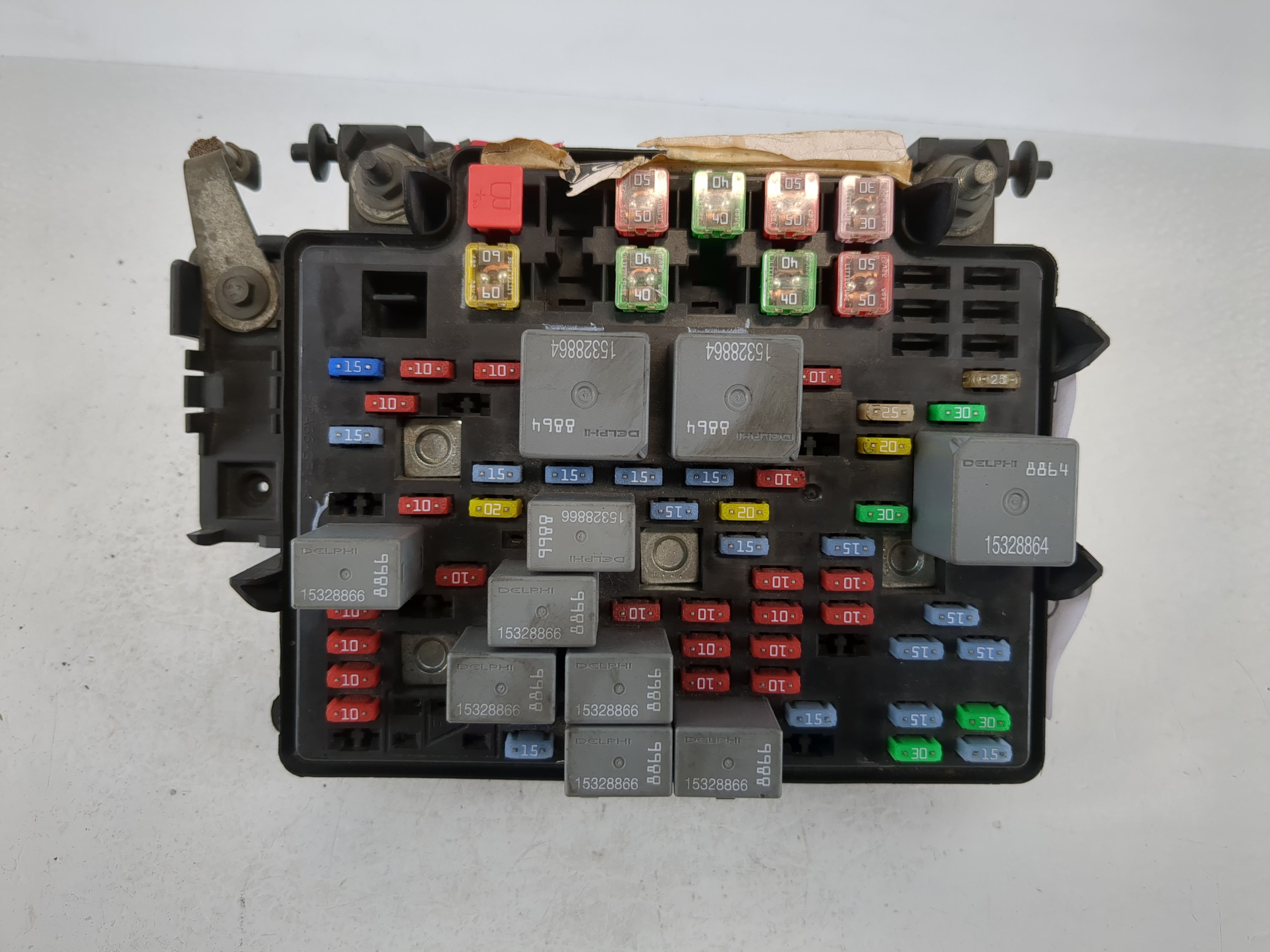 2006-2007 Chevrolet Silverado 1500 Fusebox Fuse Box Relay Module 1100001 - Oemusedautoparts1.com