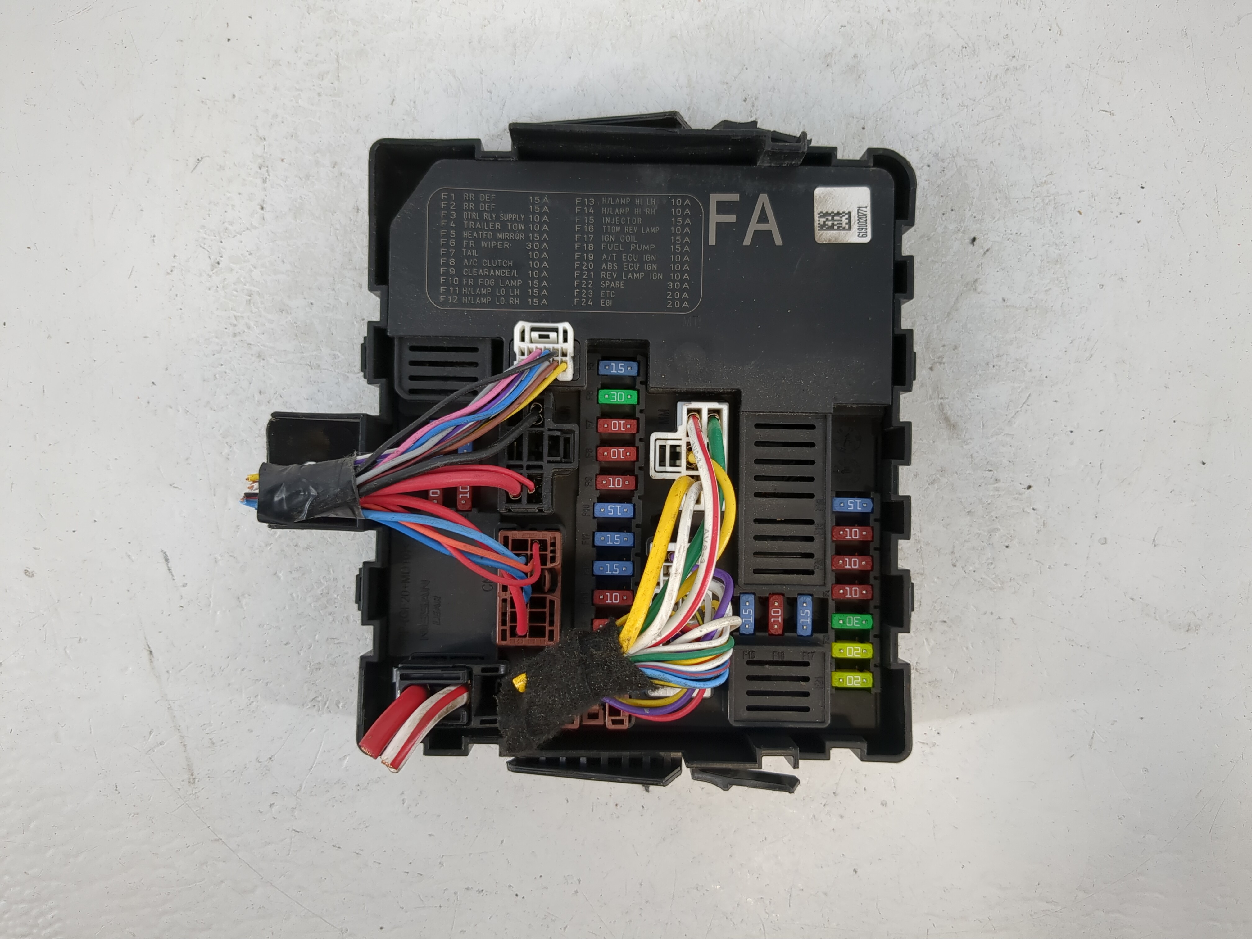 2012-2020 Nissan Nv2500 Fusebox Fuse Box Relay Module 284b7 9jj0a 1100031 - Oemusedautoparts1.com
