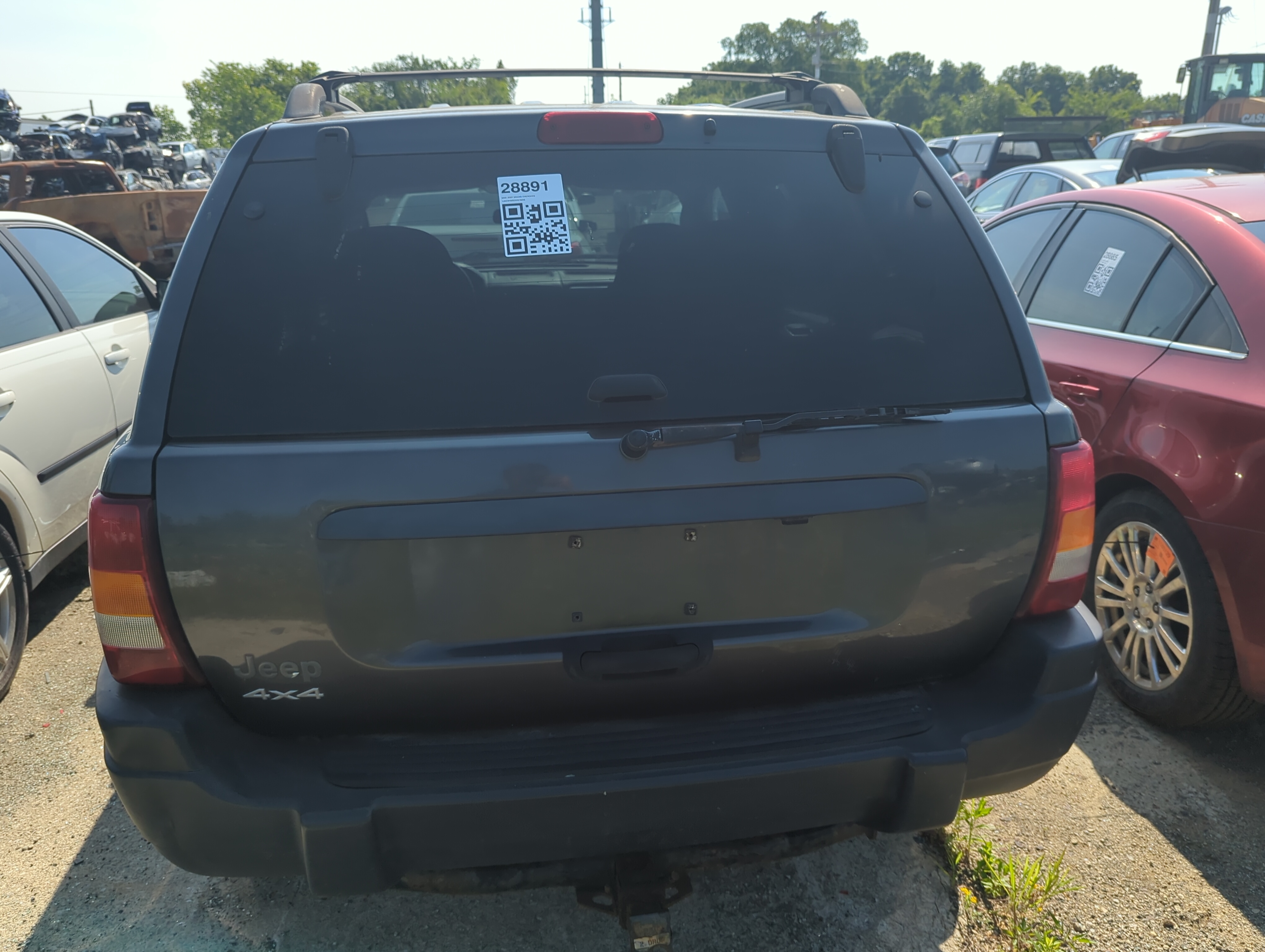 1999-2004 Jeep Grand Cherokee Trunk/decklid/hatch/tailgate Oem 1100500 - Oemusedautoparts1.com