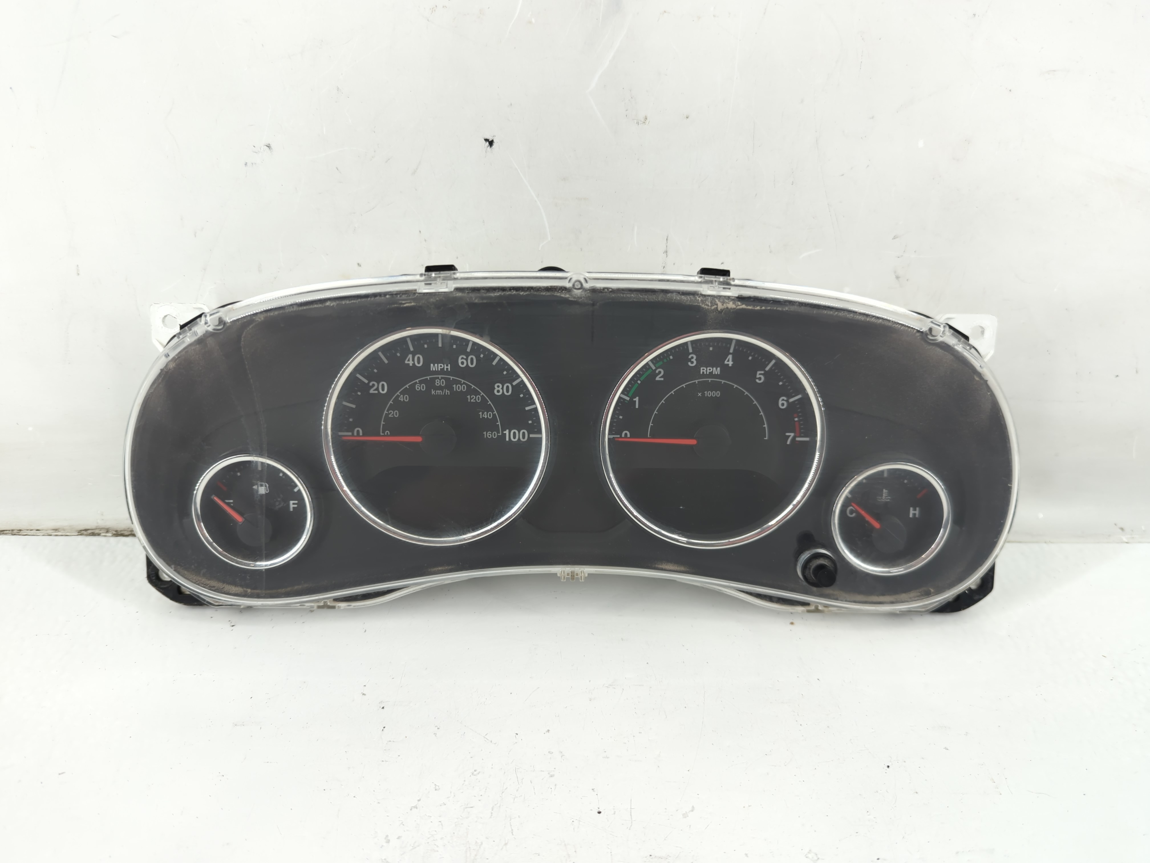 2014-2014 Jeep Wrangler Speedometer Instrument Cluster Gauges 56054343ac 1100690 - Oemusedautoparts1.com