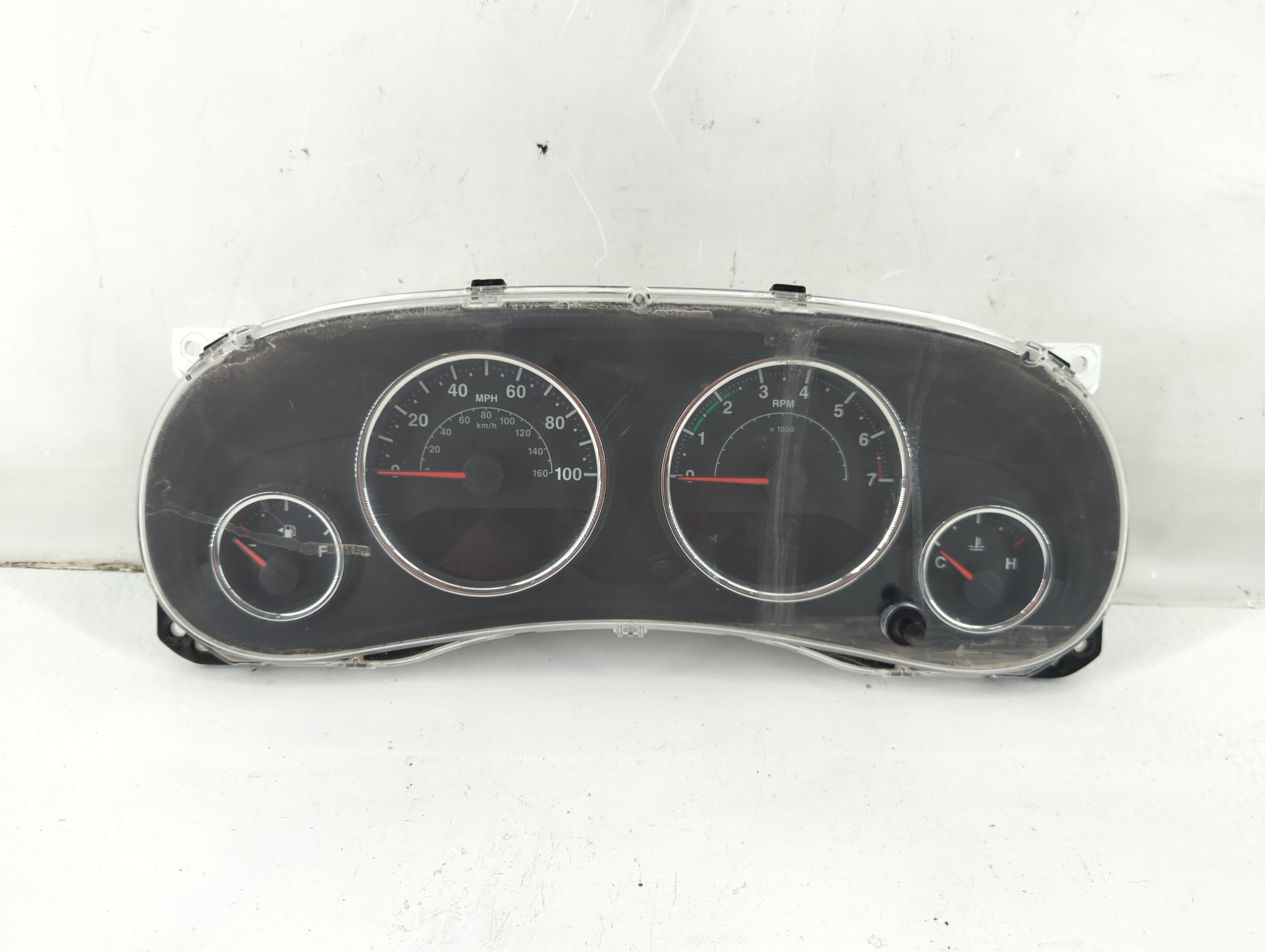 2012-2012 Jeep Wrangler Speedometer Instrument Cluster Gauges 05091821ad 1100818 - Oemusedautoparts1.com