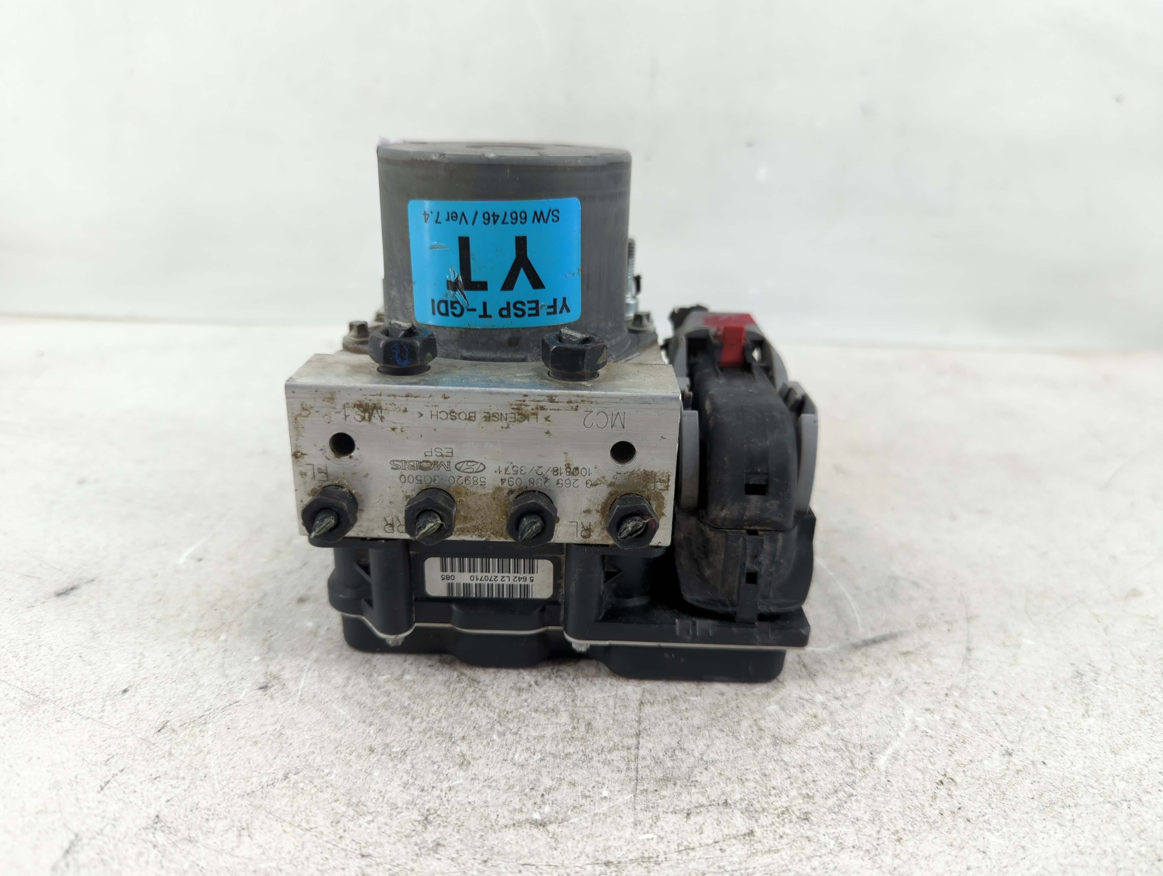 2011-2013 Hyundai Sonata Abs Pump Control Module 1101035 - Oemusedautoparts1.com