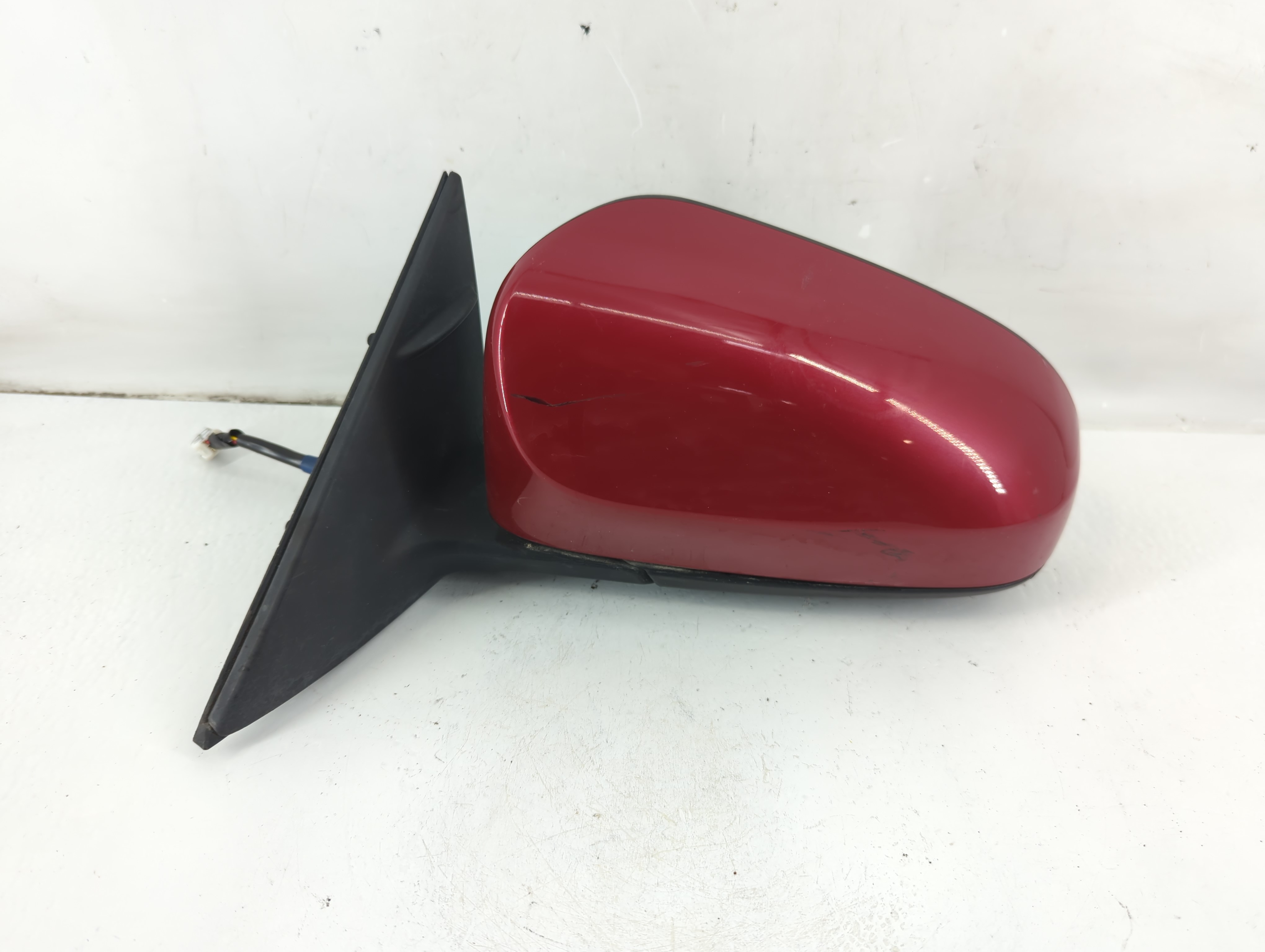 2012-2014 Toyota Camry Driver Left Side View Power Door Mirror Red 1101223 - Oemusedautoparts1.com