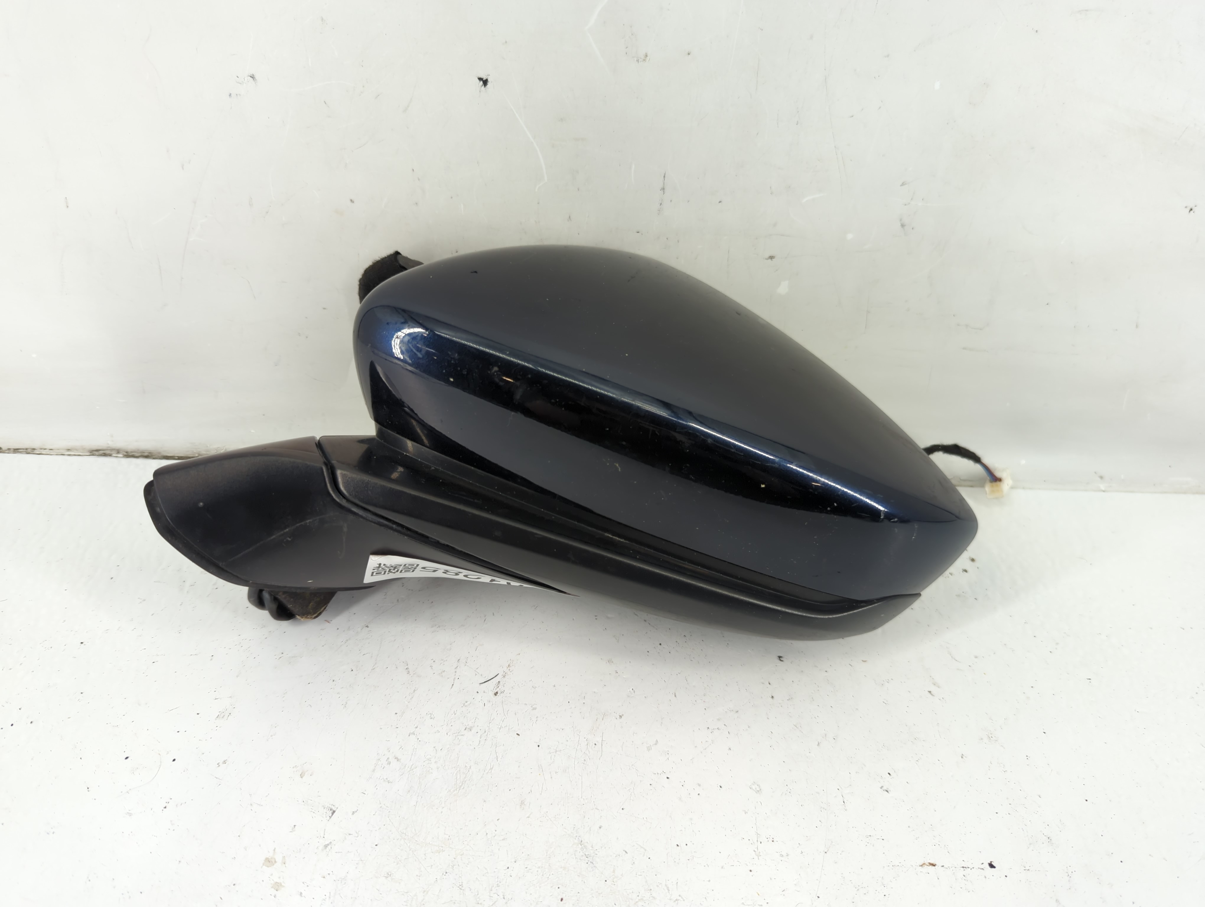 2019-2022 Mazda 3 Driver Left Side View Power Door Mirror Blue 1101285 - Oemusedautoparts1.com