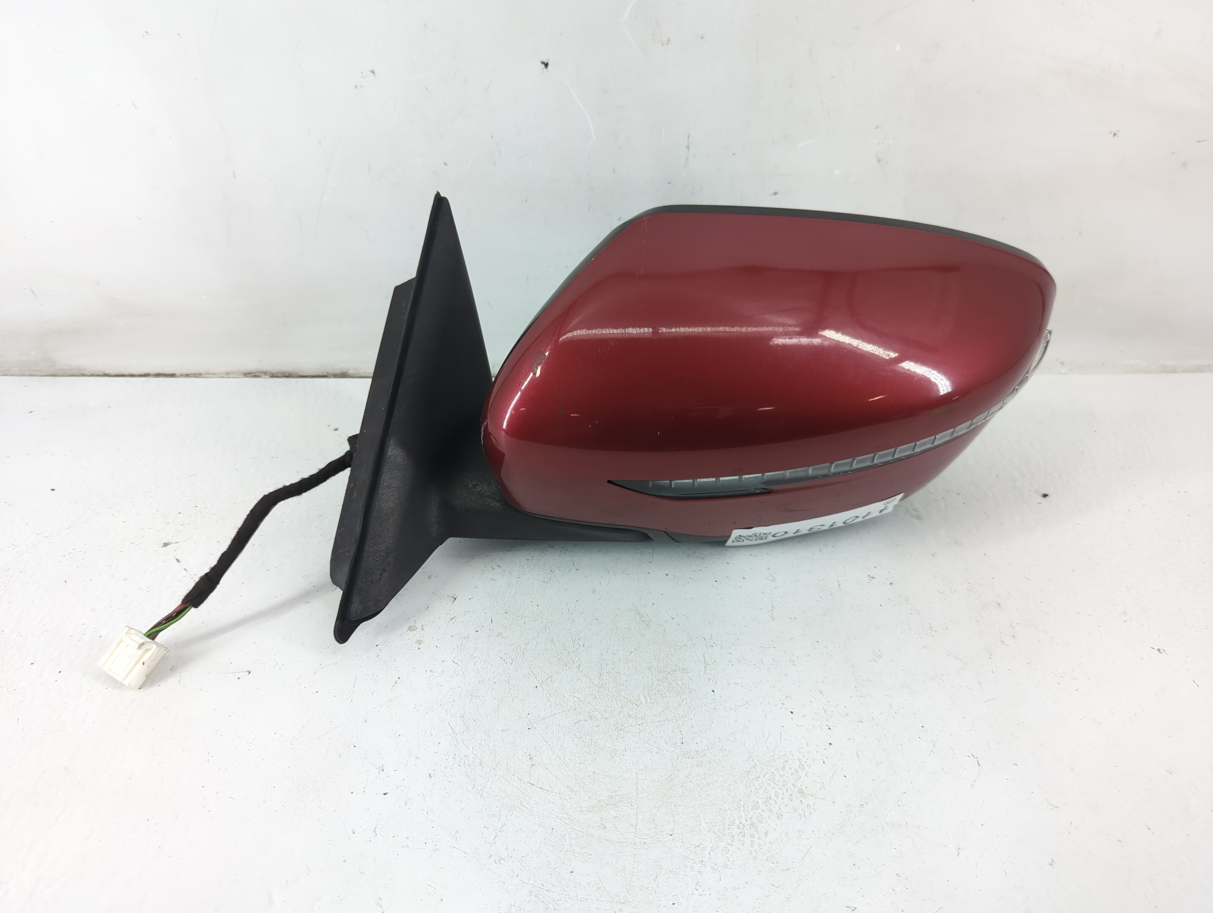 2014-2016 Nissan Rogue Driver Left Side View Power Door Mirror Red 1101310 - Oemusedautoparts1.com