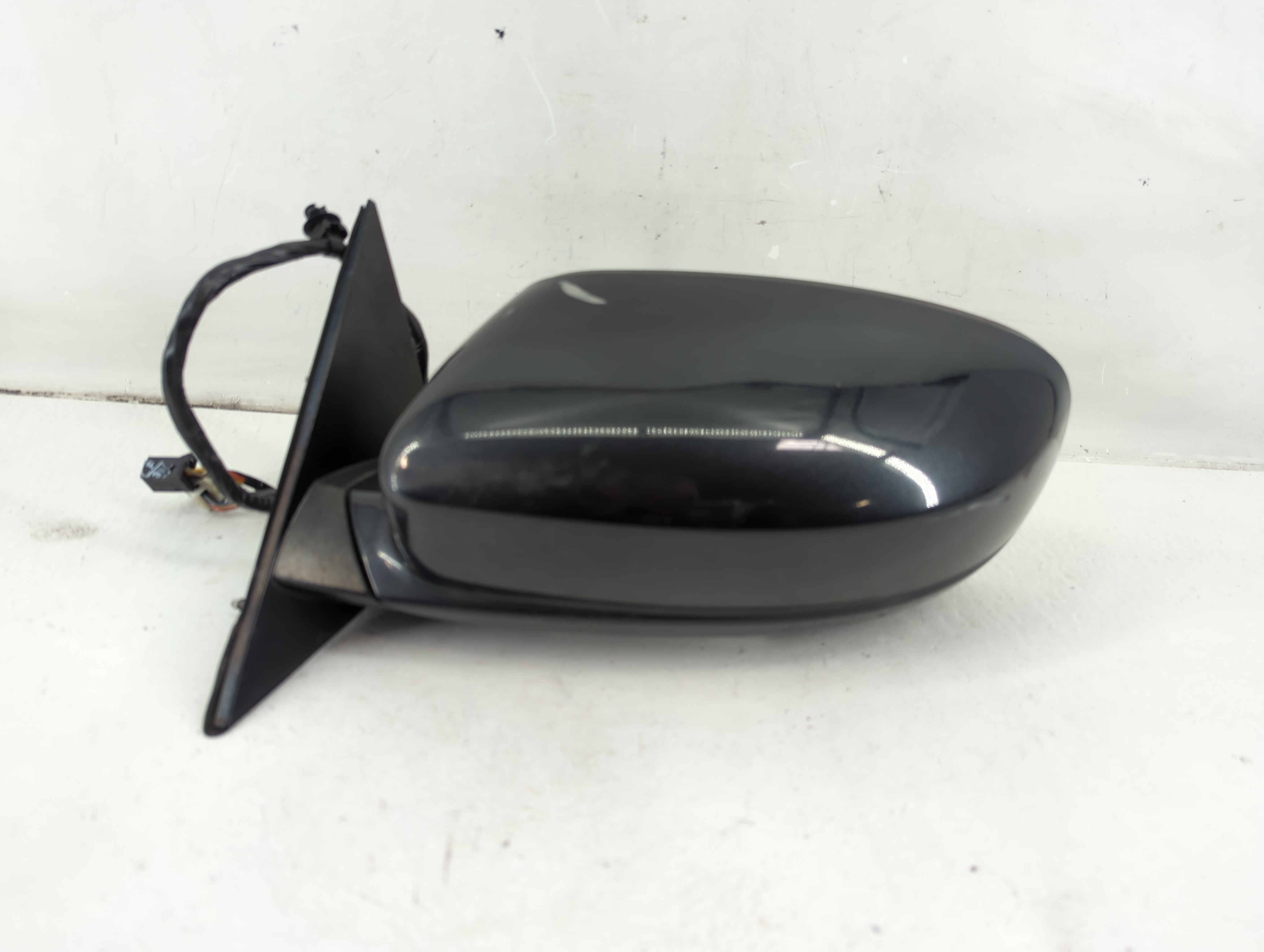 2015-2020 Dodge Charger Driver Left Side View Power Door Mirror Black 1101360 - Oemusedautoparts1.com