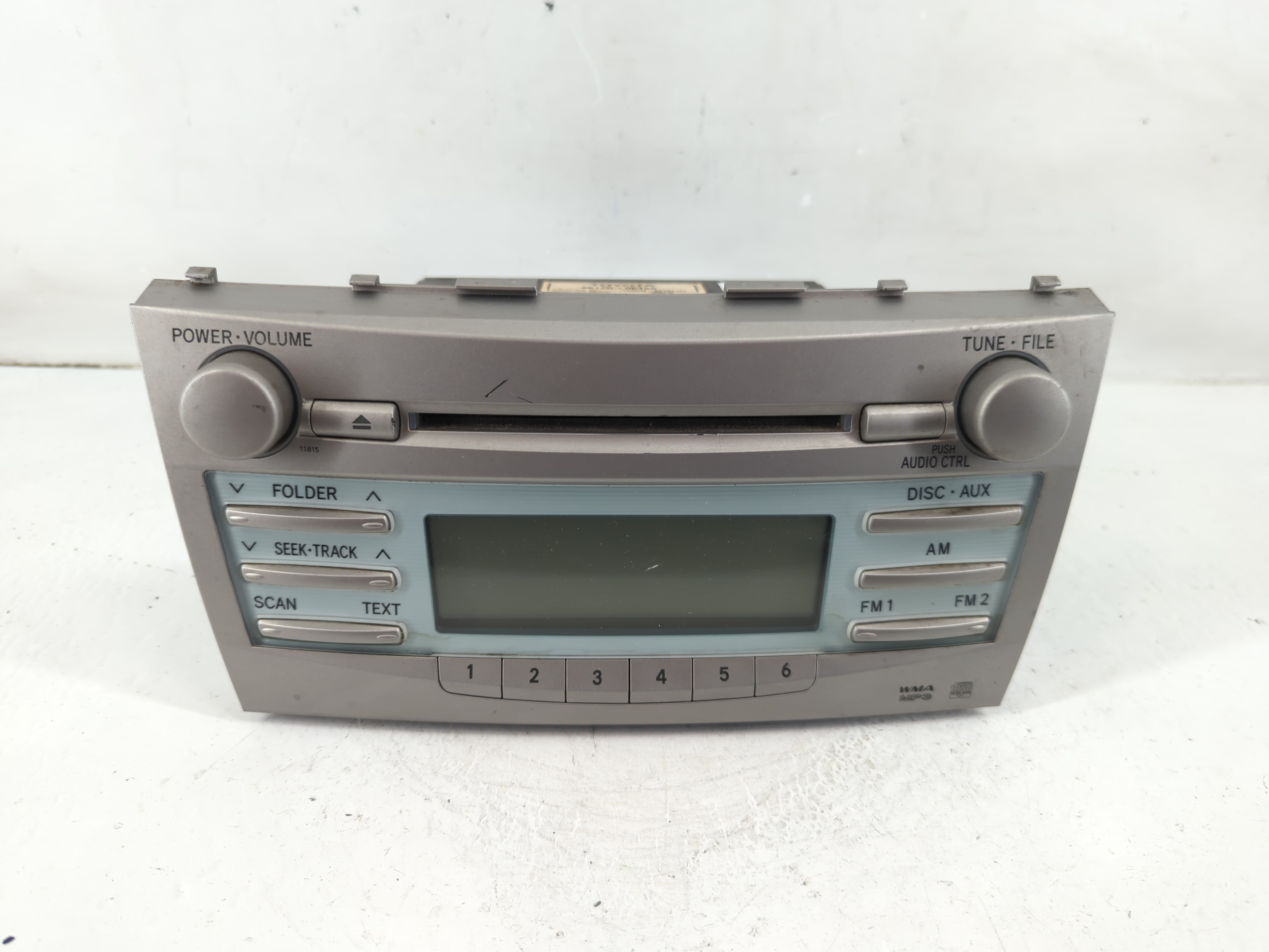 2007-2009 Toyota Camry Am Fm Cd Player Radio Receiver 1101475 - Oemusedautoparts1.com