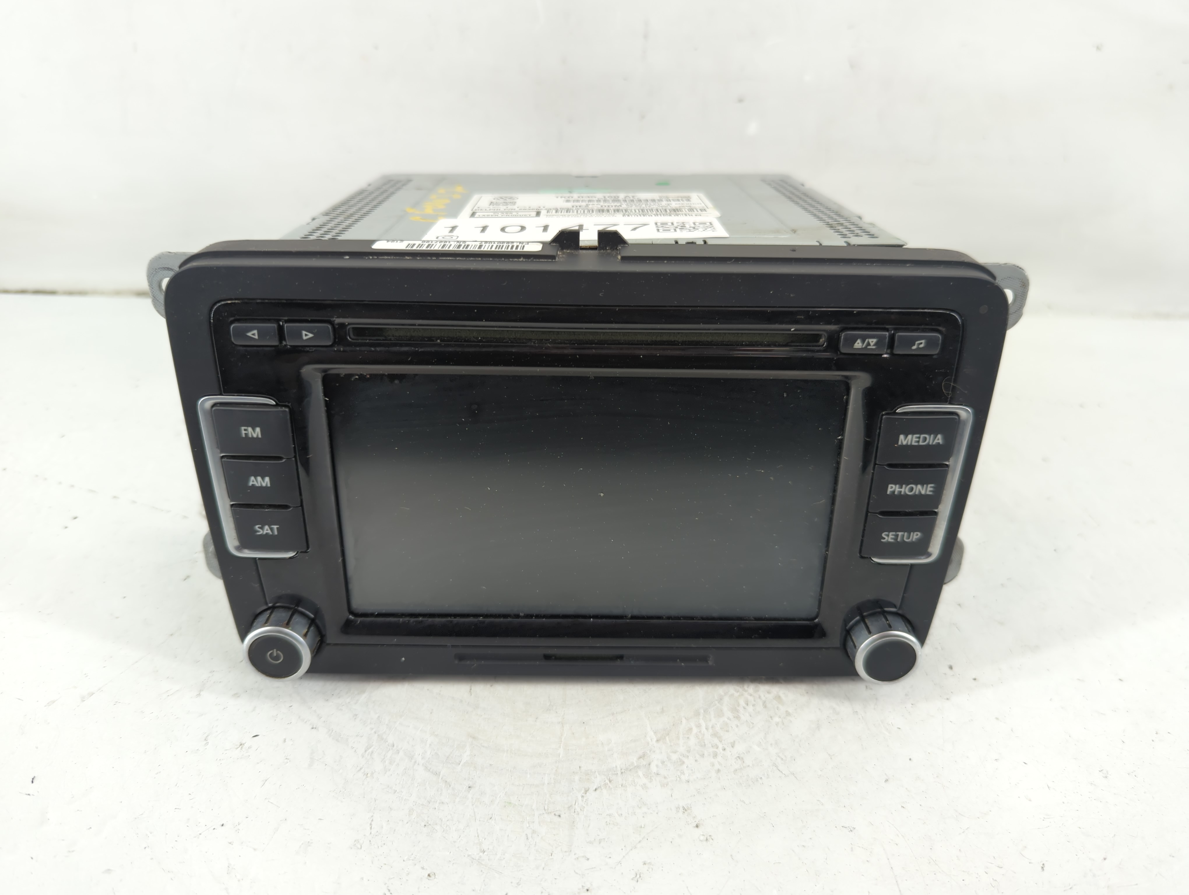 2012-2014 Volkswagen Jetta Am Fm Cd Player Radio Receiver 1101477 - Oemusedautoparts1.com