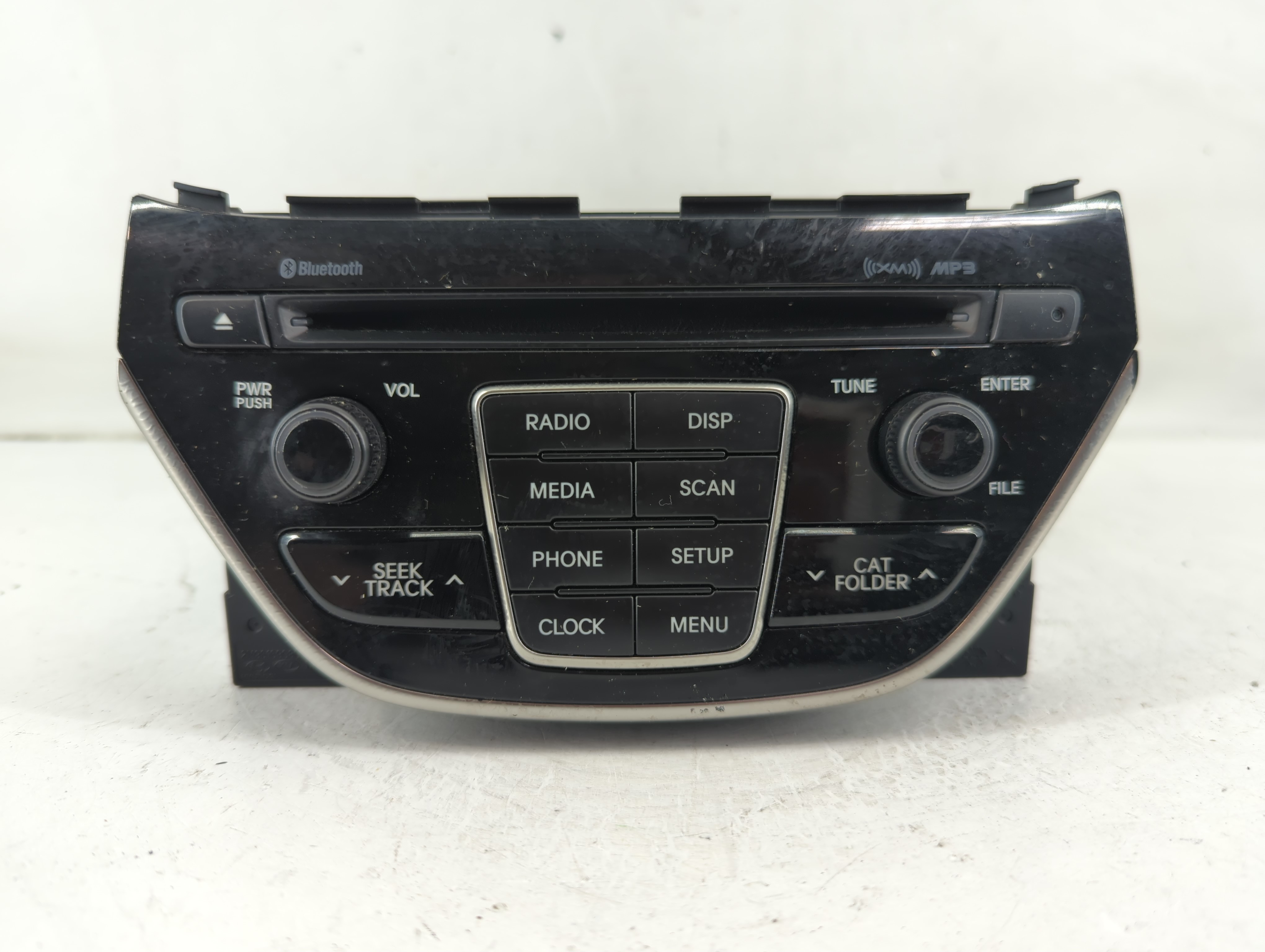 2016-2016 Hyundai Genesis Am Fm Cd Player Radio Receiver 1101478 - Oemusedautoparts1.com
