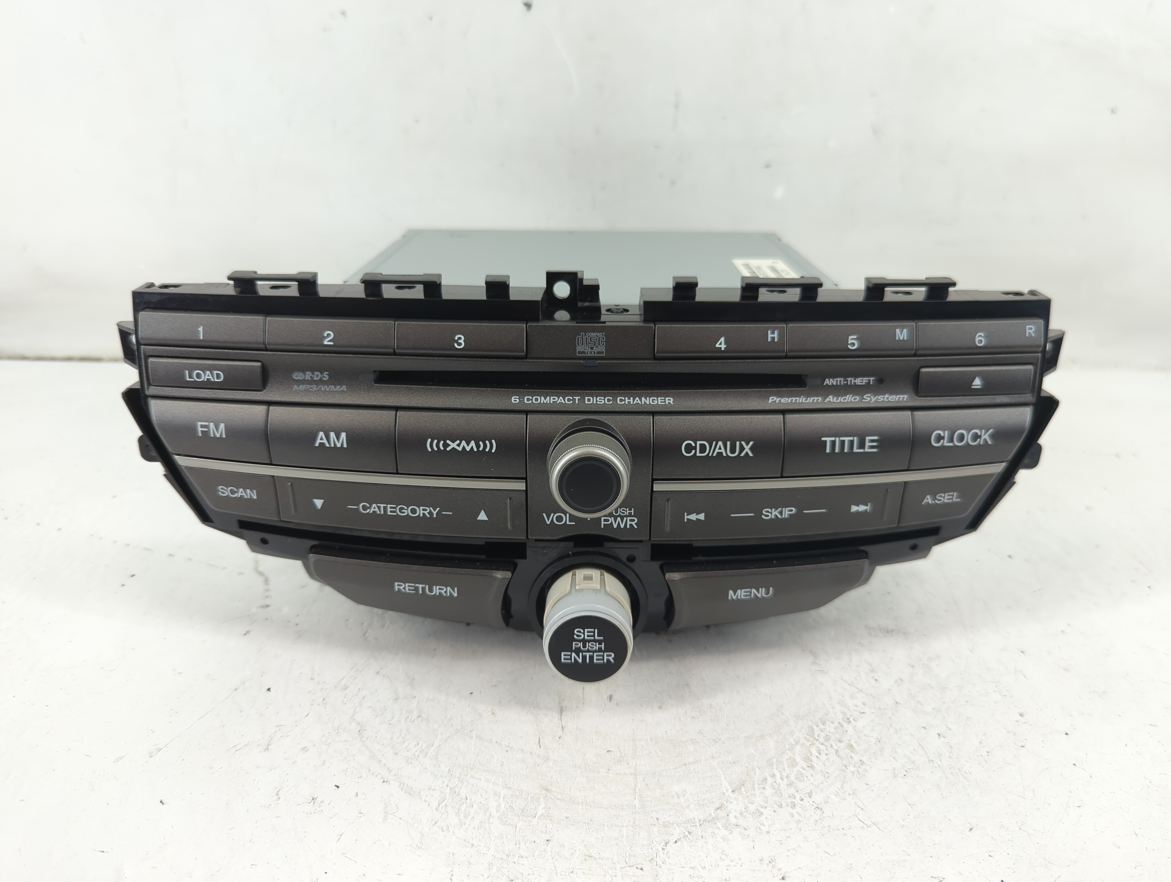 2010-2012 Honda Accord Am Fm Cd Player Radio Receiver 1101482 - Oemusedautoparts1.com