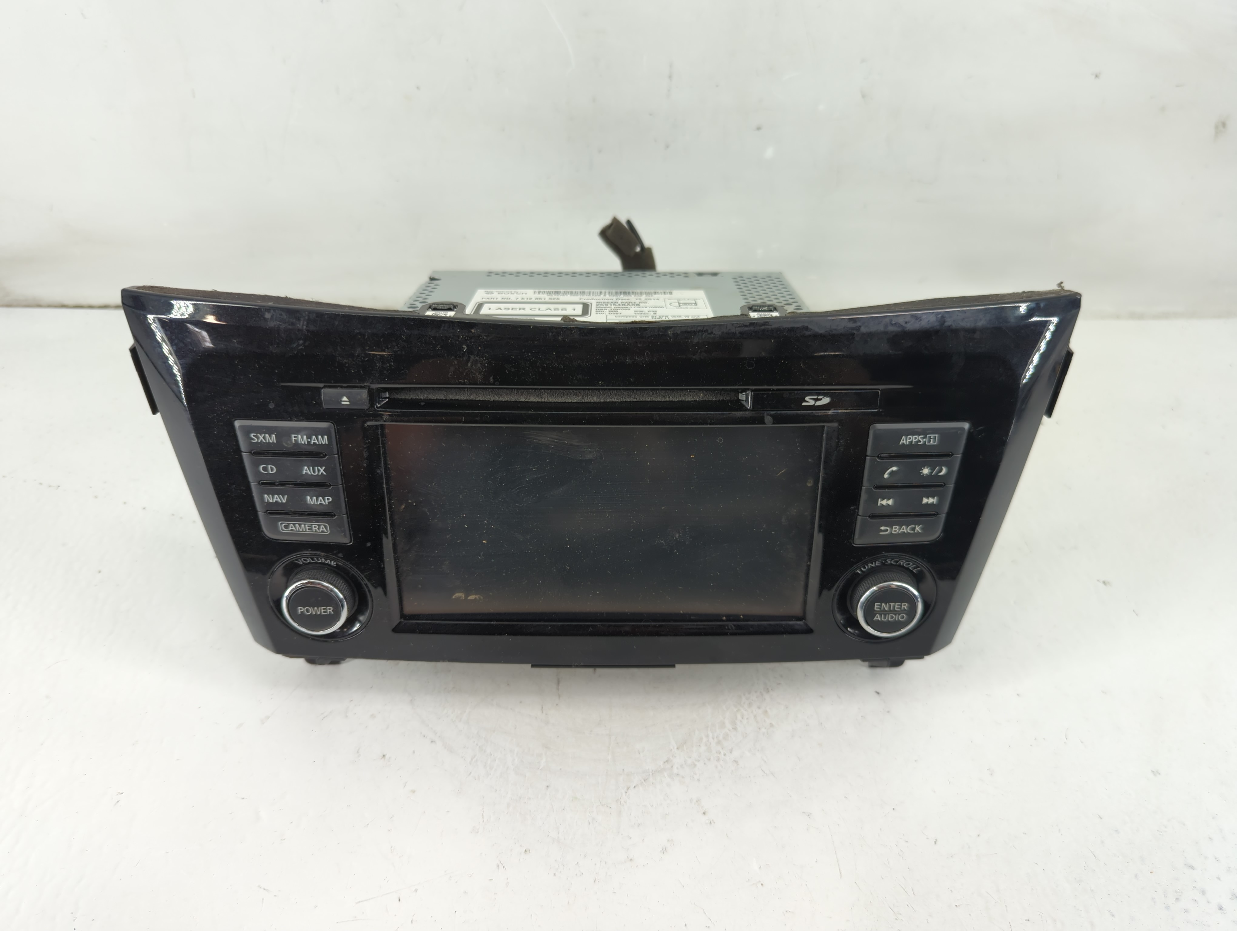 2014-2016 Nissan Rogue Am Fm Cd Player Radio Receiver 1101500 - Oemusedautoparts1.com