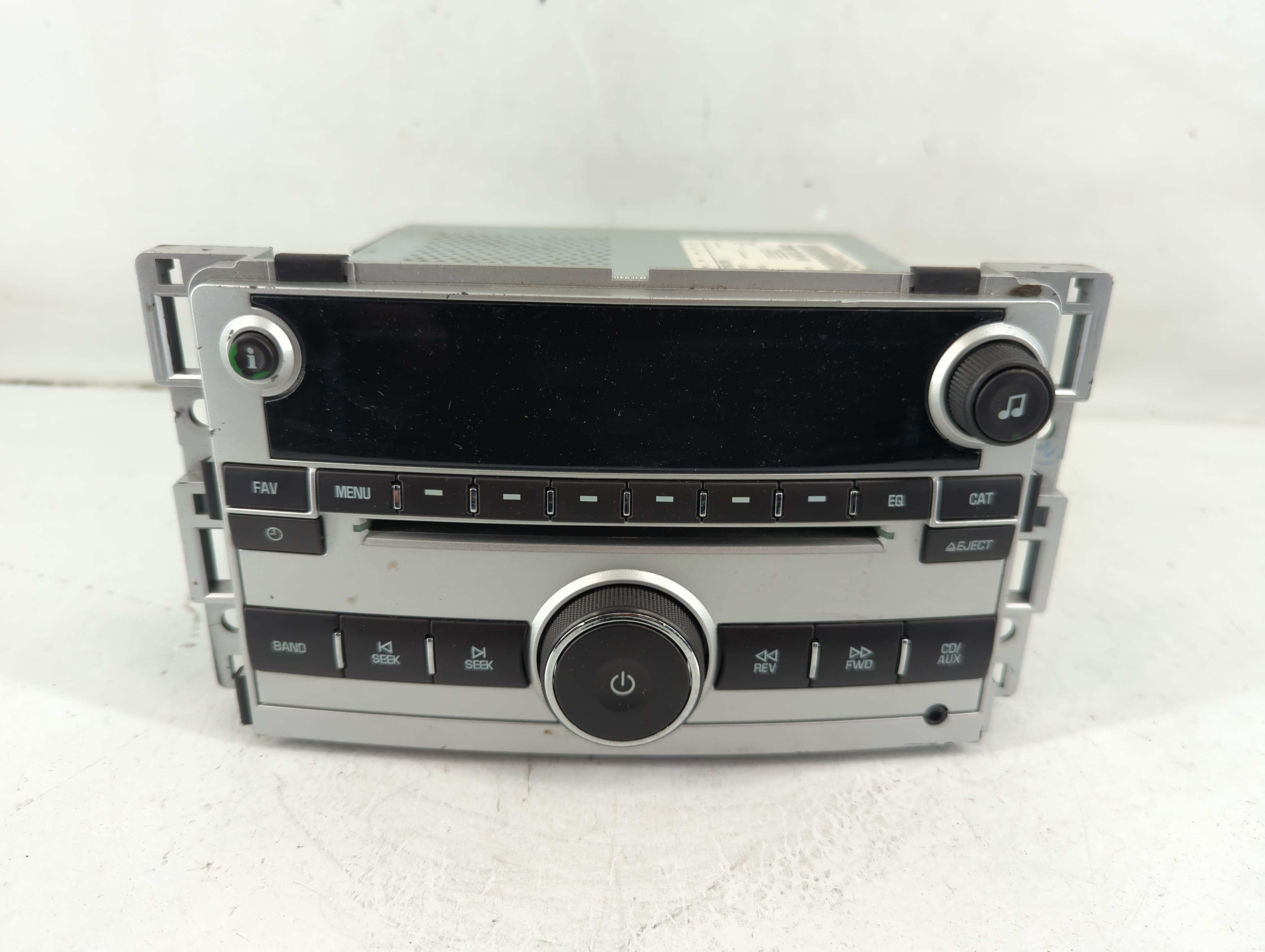 2009-2012 Chevrolet Malibu Am Fm Cd Player Radio Receiver 1101823 - Oemusedautoparts1.com