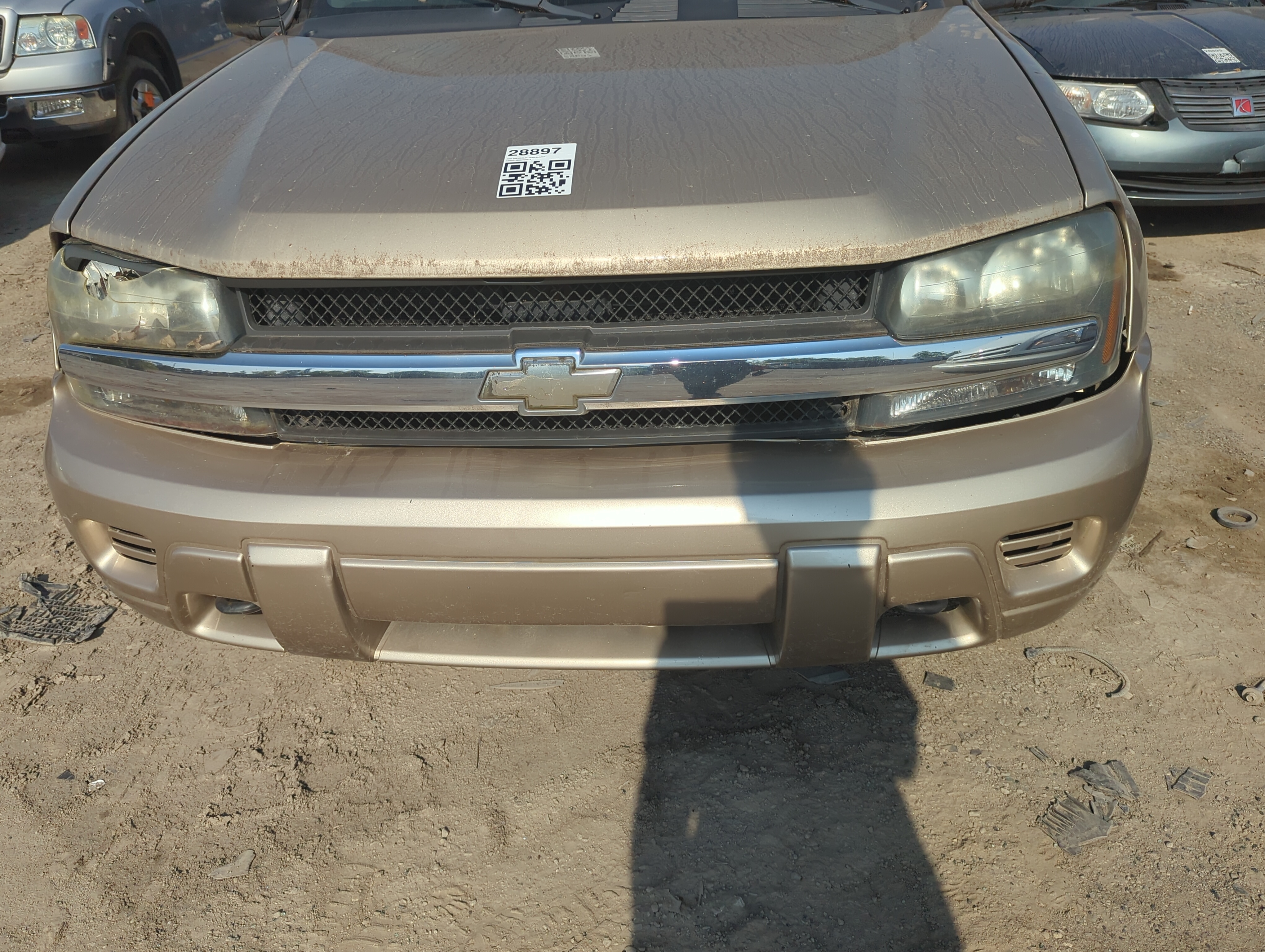 Picture of 2002-2009 Chevrolet Trailblazer Front Bumper Grille Cover 1101914