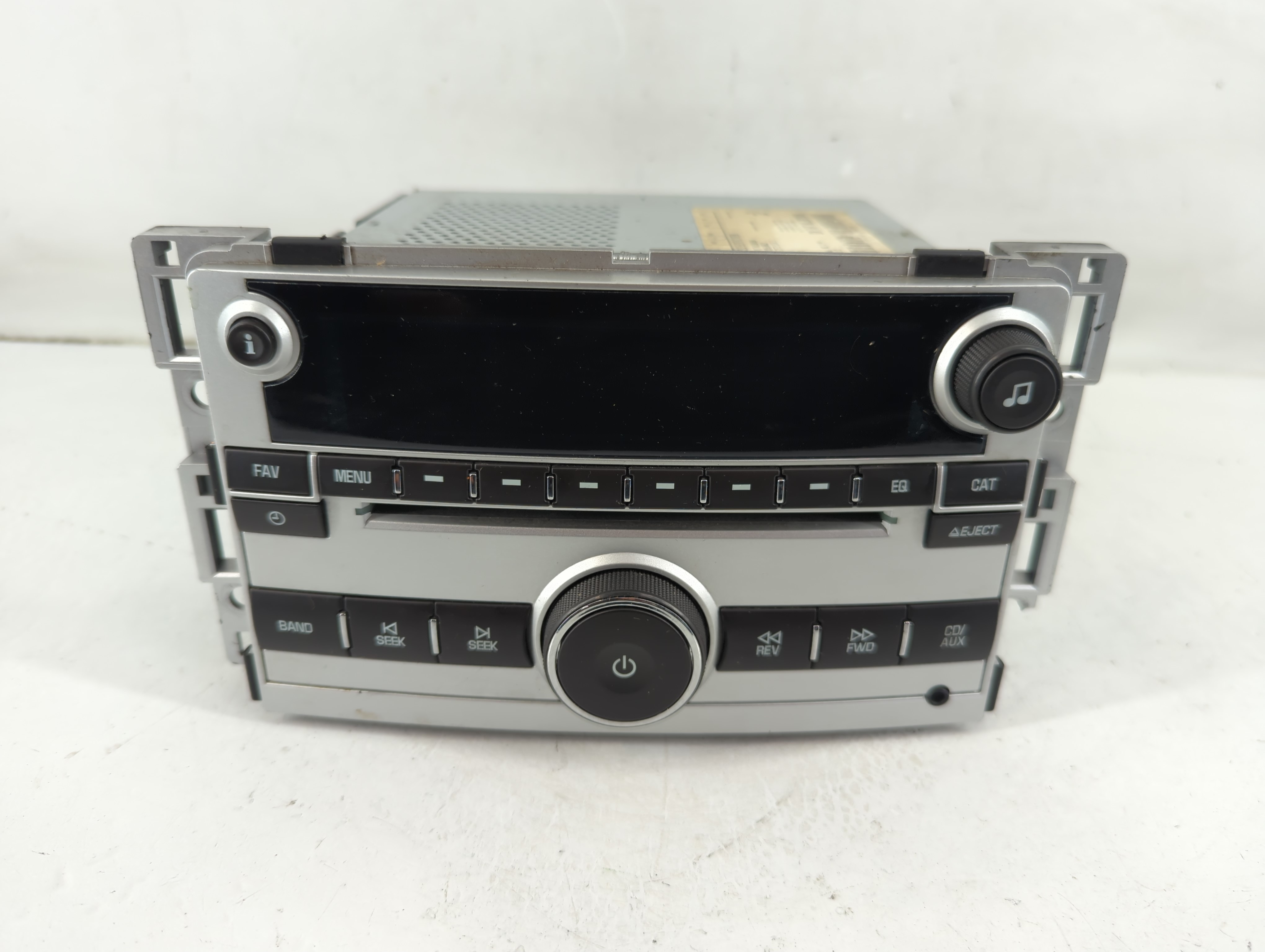 2009-2012 Chevrolet Malibu Am Fm Cd Player Radio Receiver 1102455 - Oemusedautoparts1.com