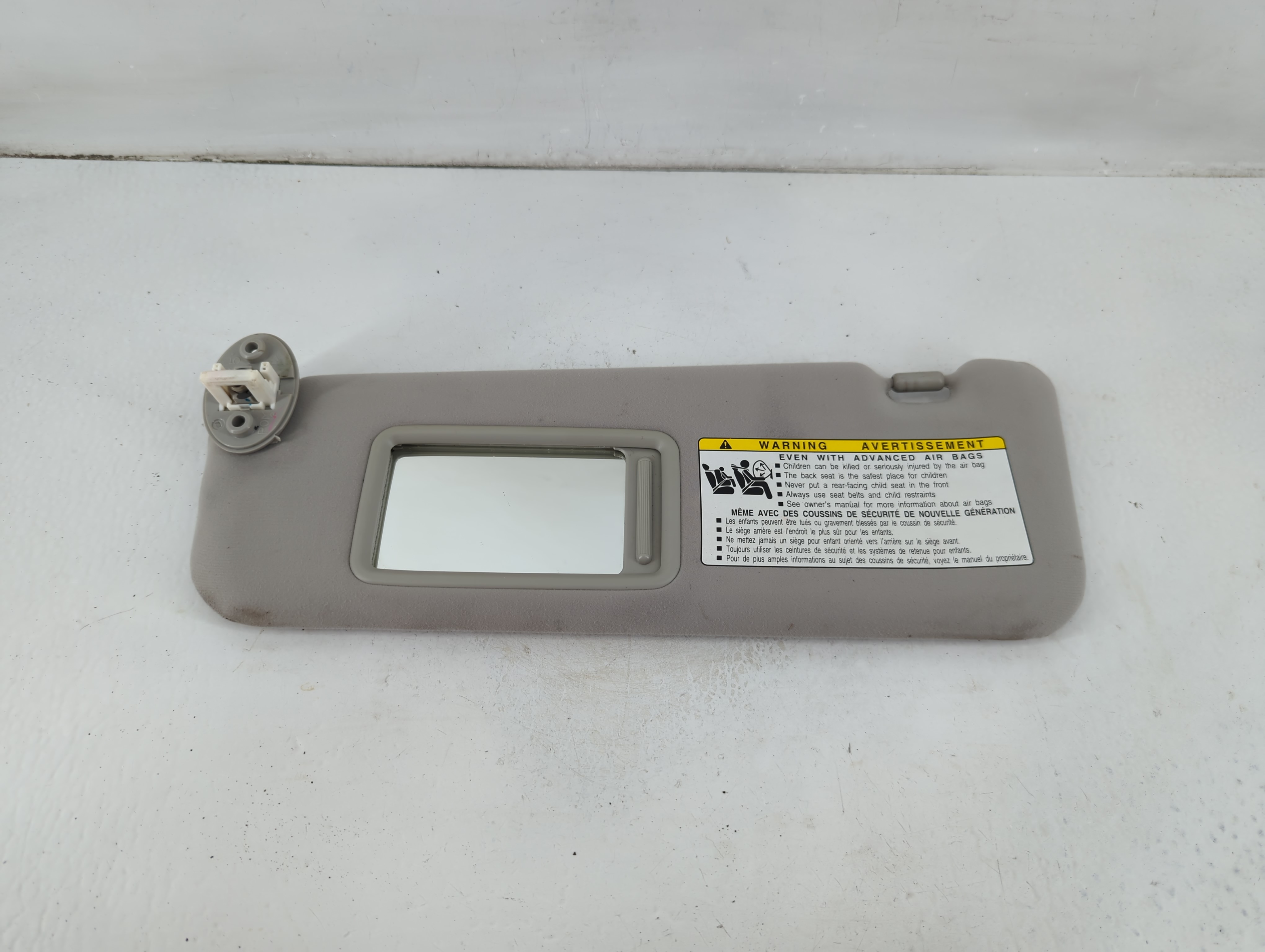 Picture of 2007-2009 Lexus Es350 Driver Sun Visor Mirror Left Sunvisor Grey 1102514
