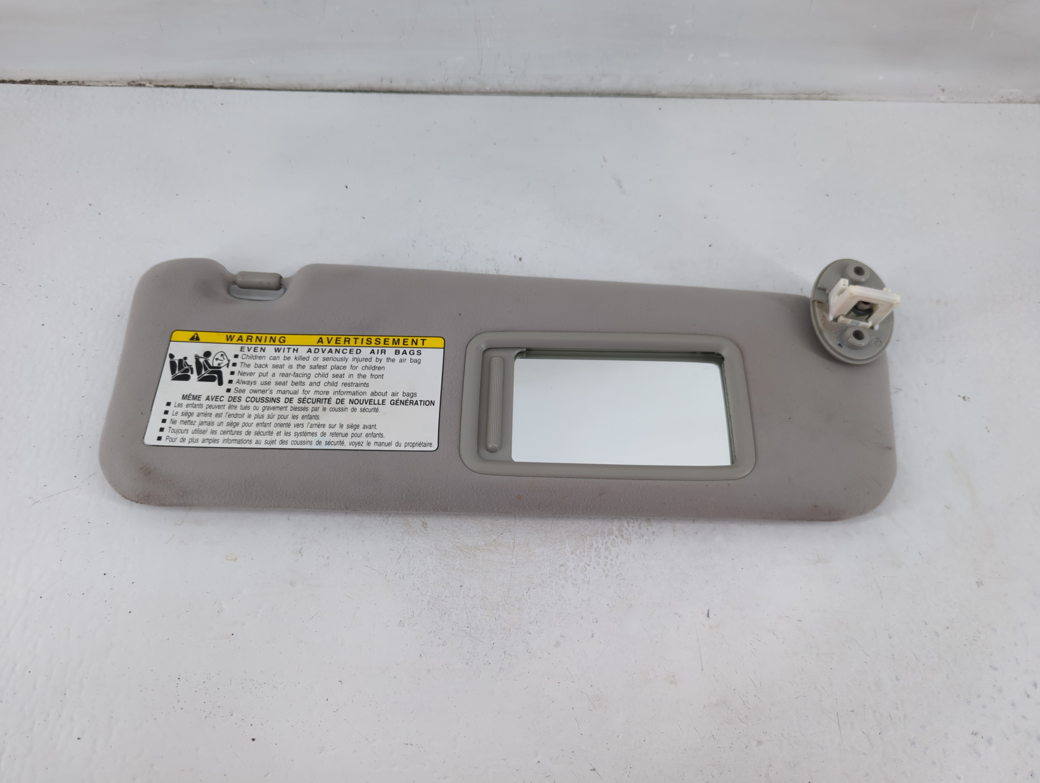 Picture of 2007-2009 Lexus Es350 Passenger Sun Visor Mirror Right Sunvisor Grey 1102515