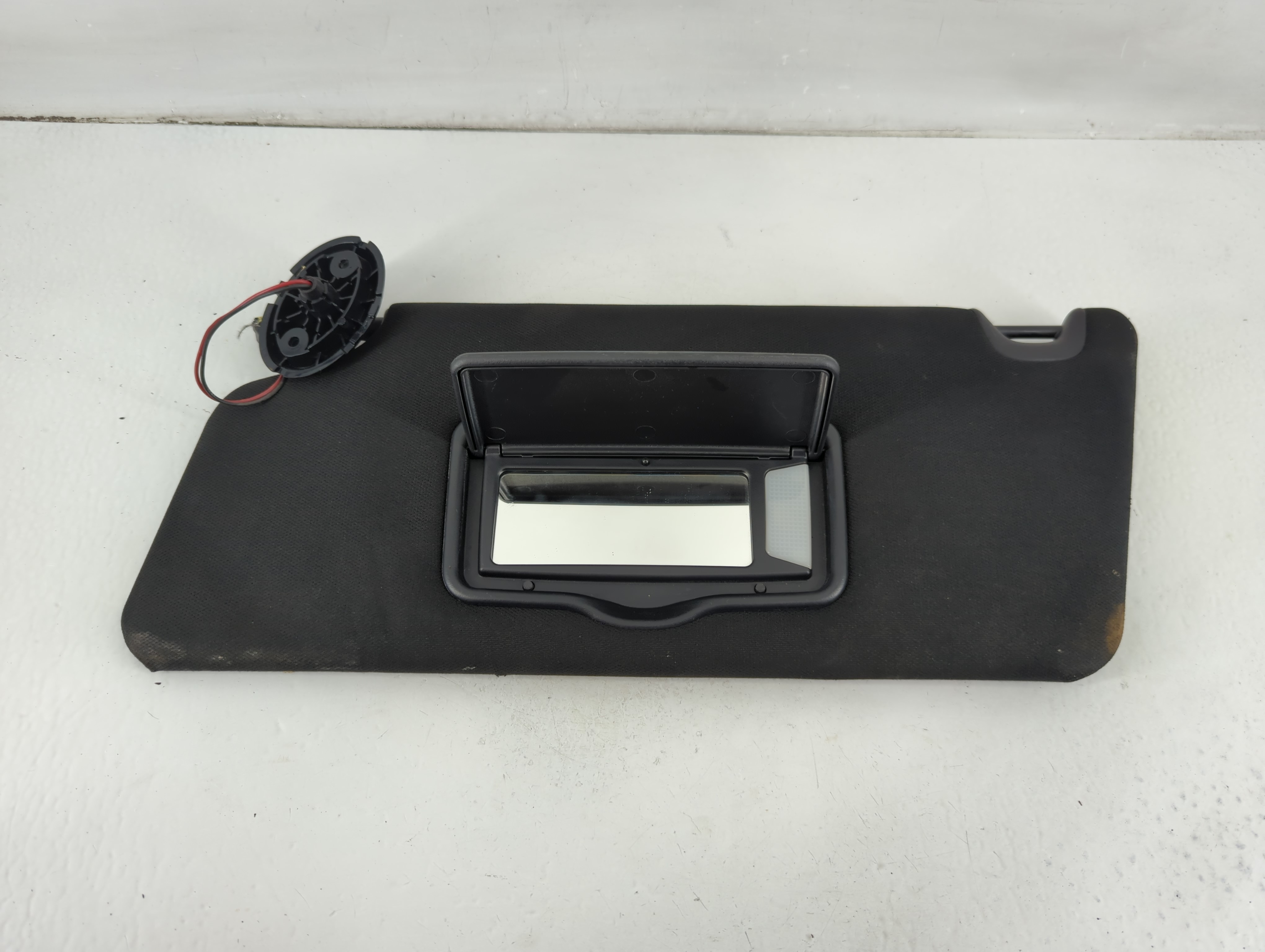 Picture of 2015-2022 Ford Mustang Driver Sun Visor Mirror Left Sunvisor Black 1102630