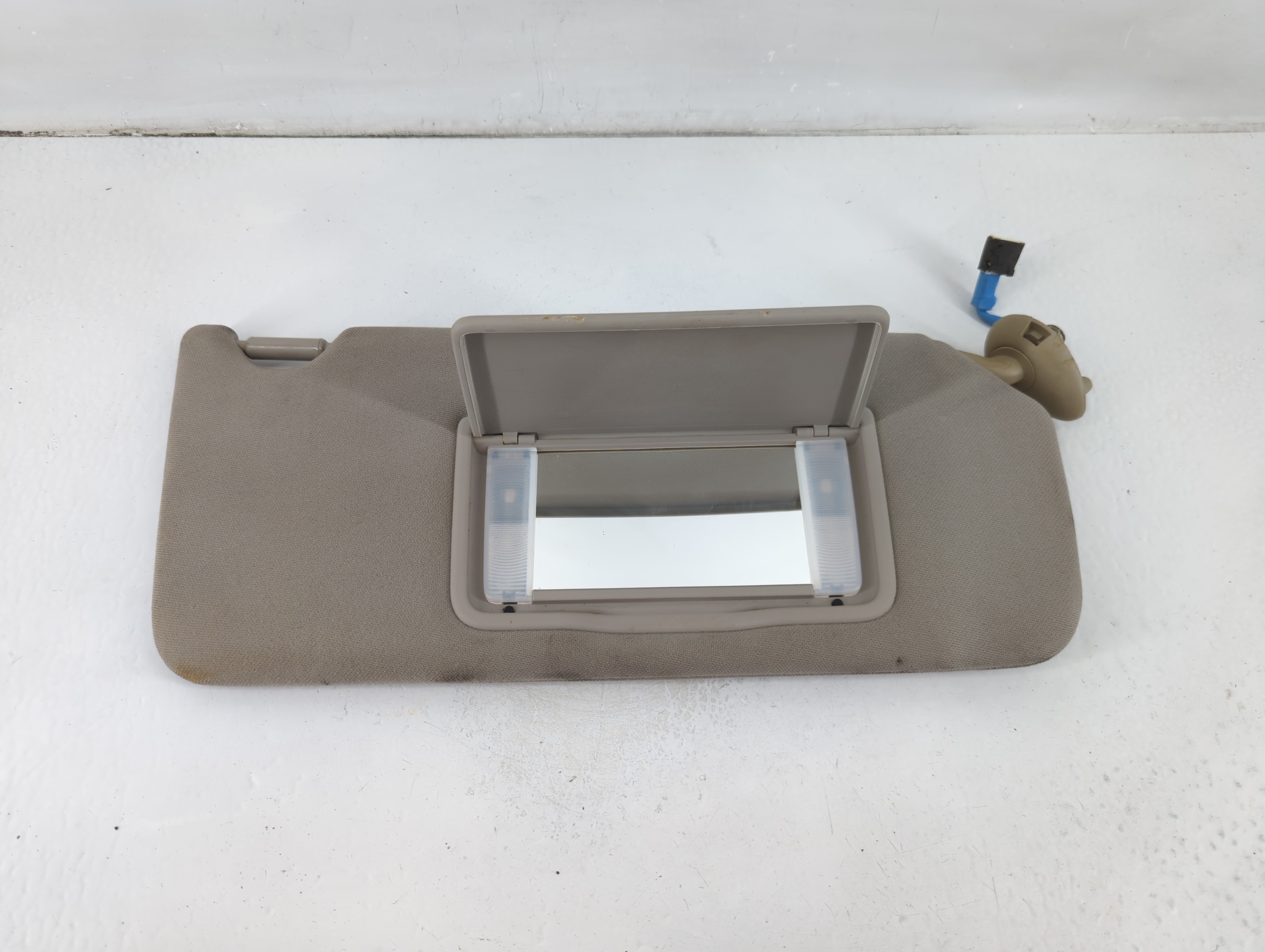 2009-2014 Acura Tl Passenger Sun Visor Mirror Right Sunvisor Grey 1102639 - Oemusedautoparts1.com
