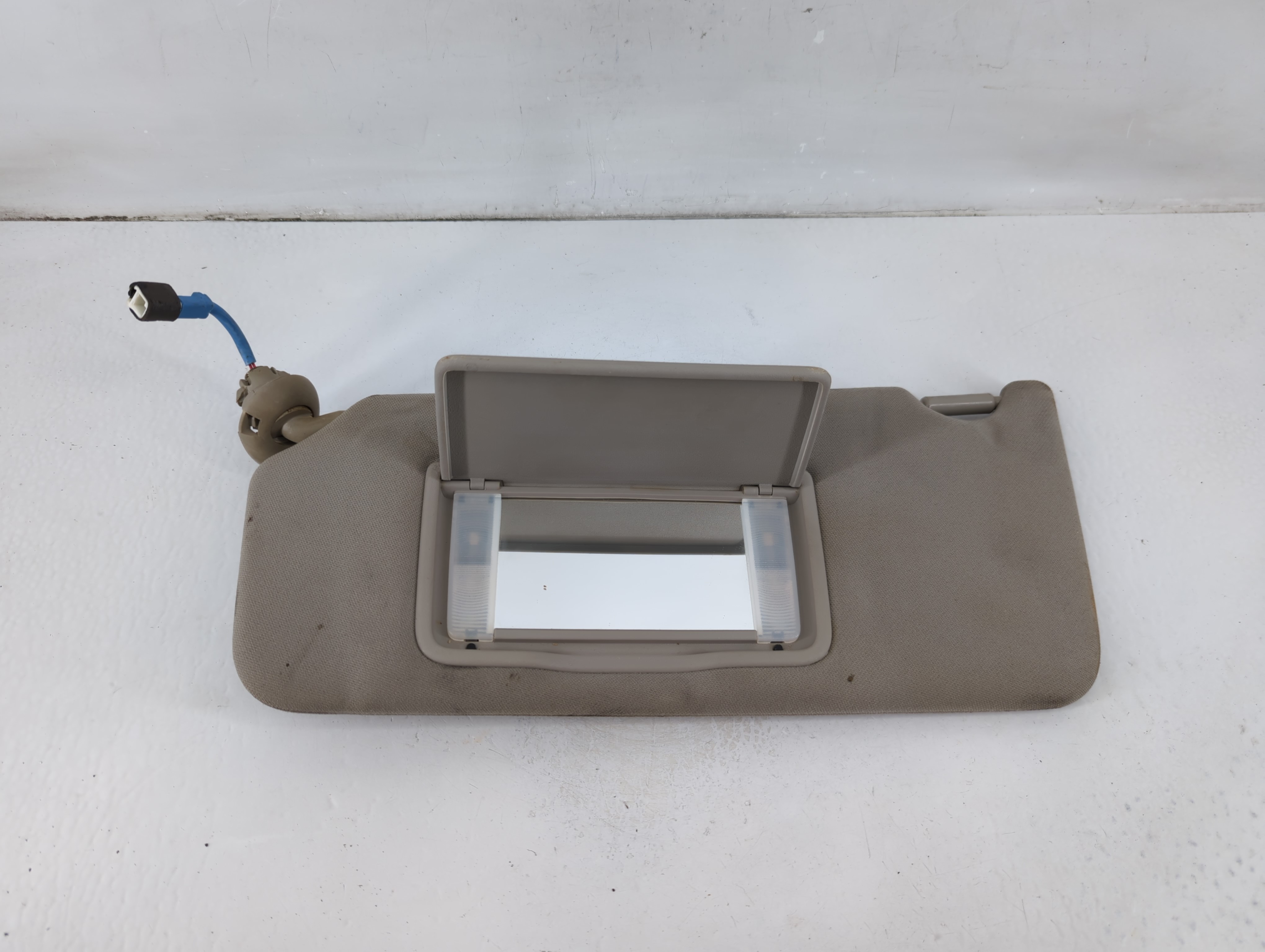 2009-2014 Acura Tl Driver Sun Visor Mirror Left Sunvisor Grey 1102640 - Oemusedautoparts1.com