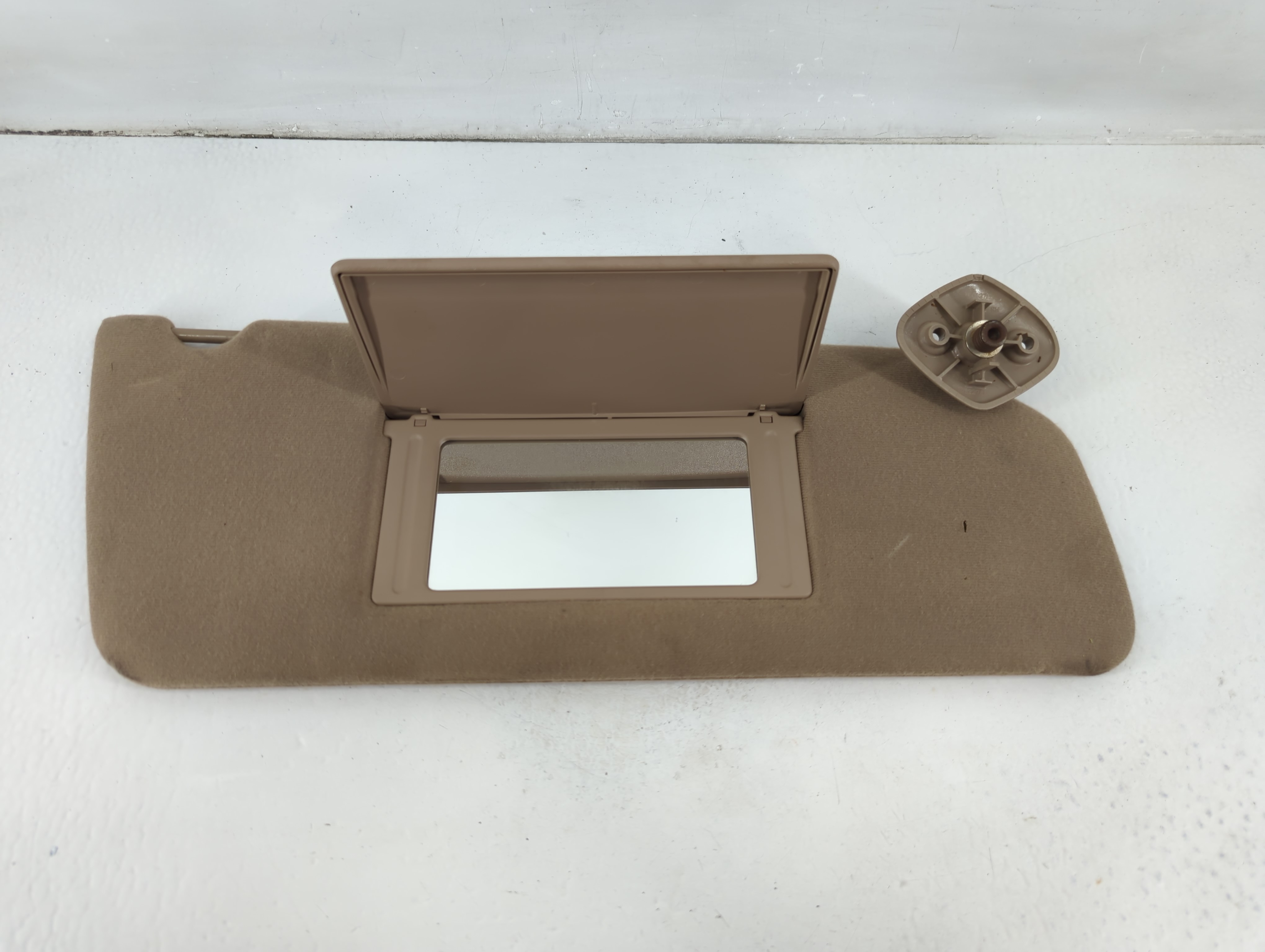 Picture of 2000-2002 Ford F-150 Passenger Sun Visor Mirror Right Sunvisor Beige 1102727