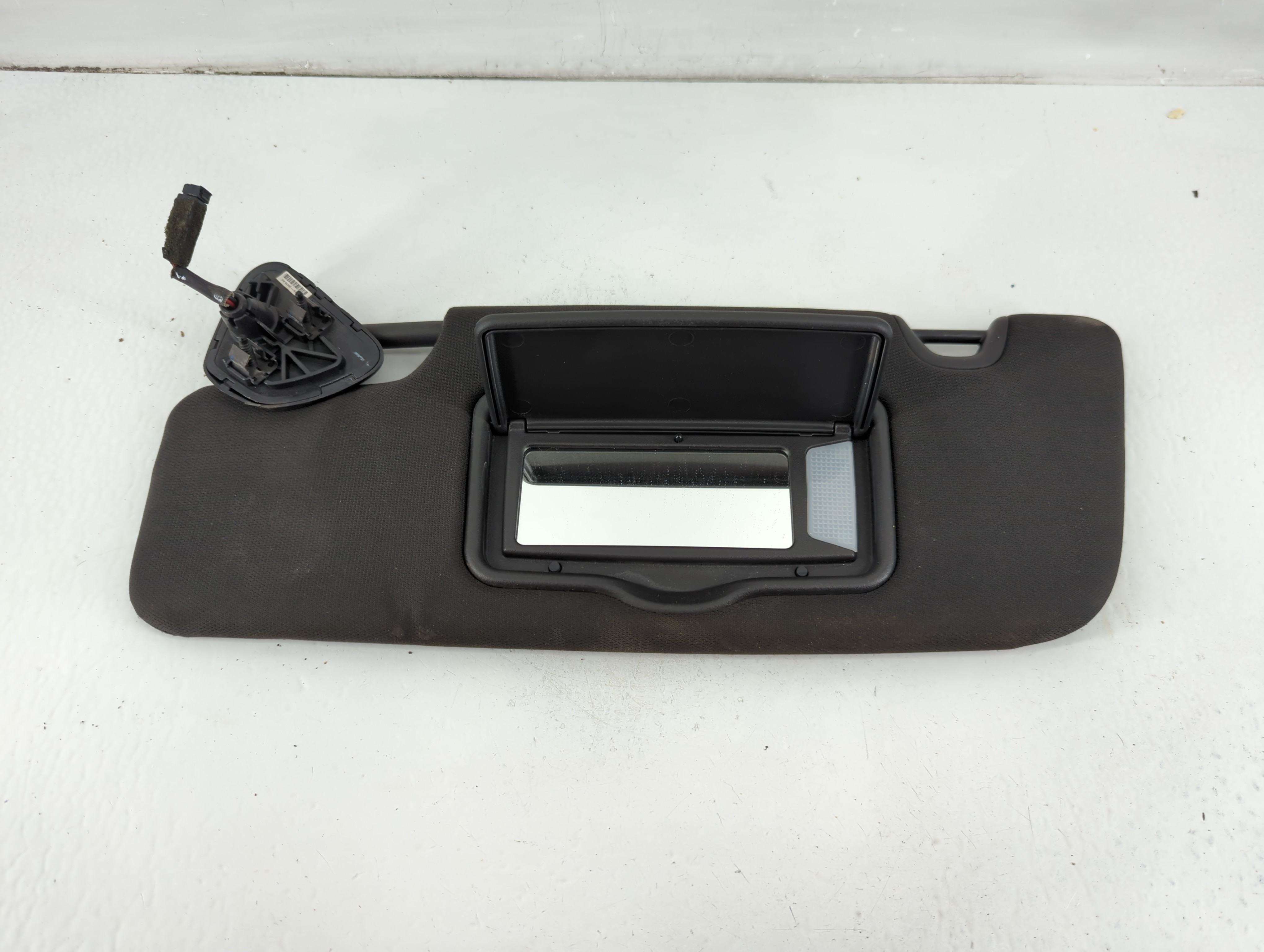 Picture of 2012-2014 Ford Mustang Driver Sun Visor Mirror Left Sunvisor Black 1102920