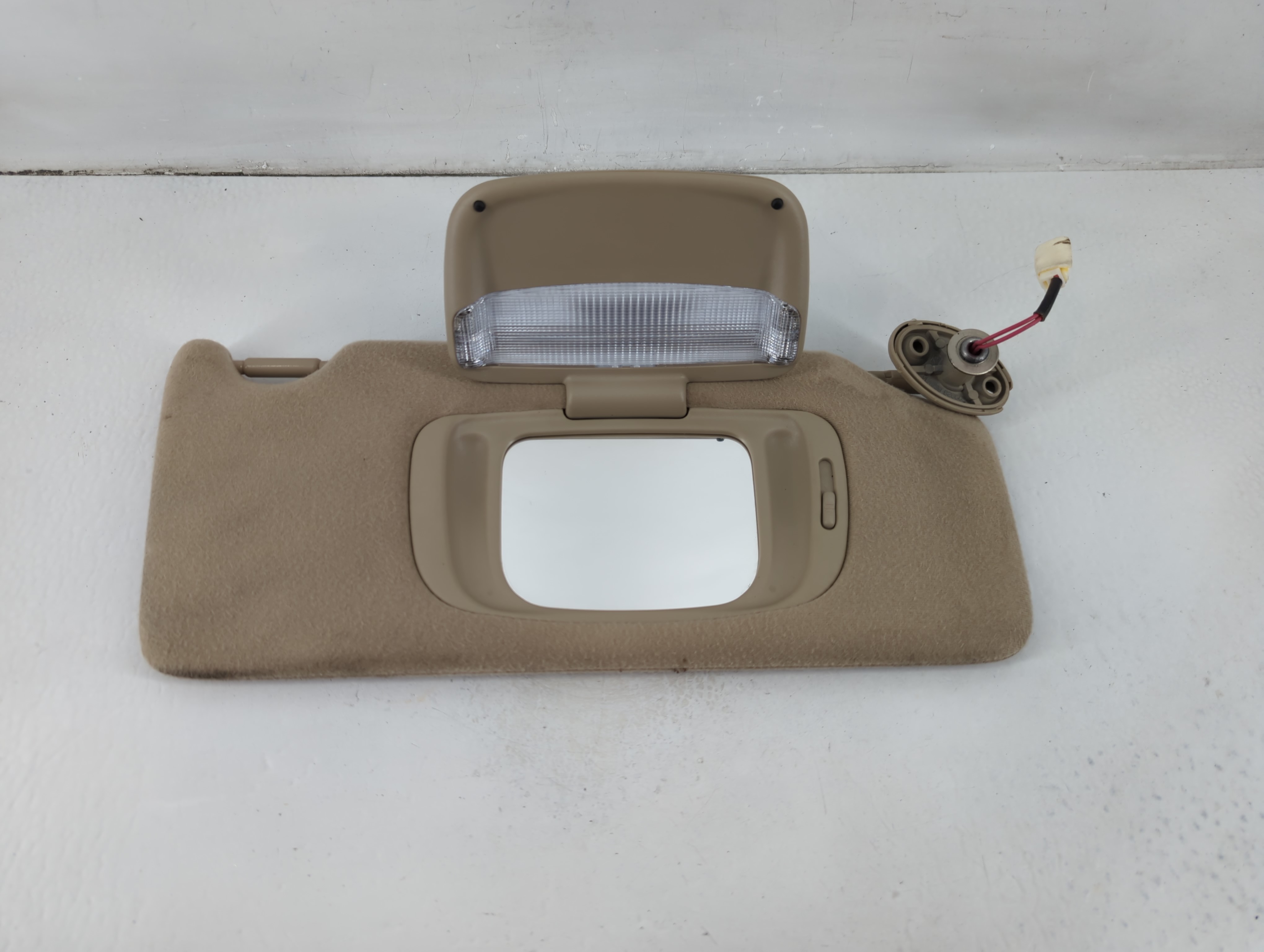Picture of 2007-2009 Lexus Rx350 Passenger Sun Visor Mirror Right Sunvisor Beige 1103003