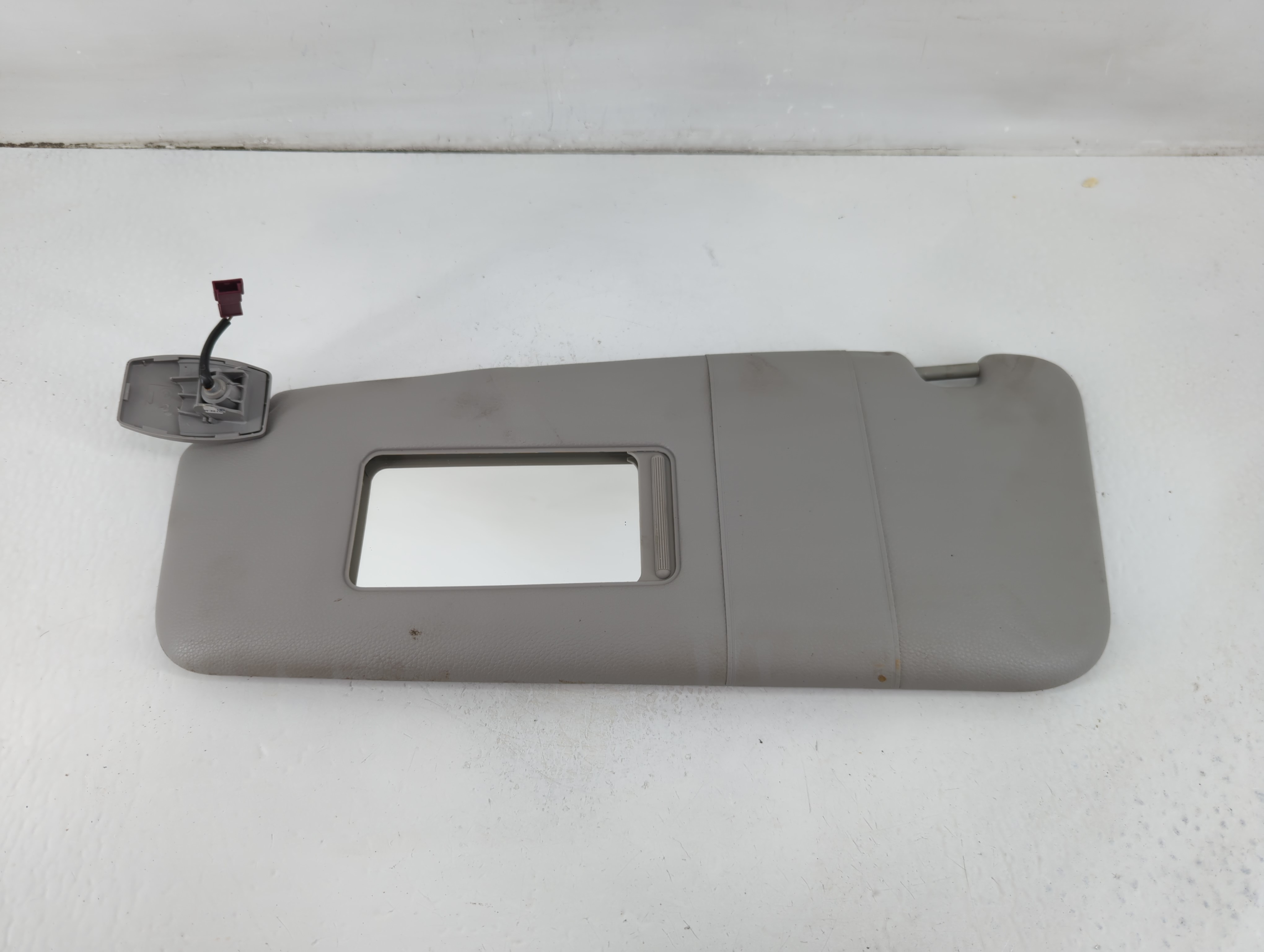 Picture of 2008-2010 Bmw 528i Driver Sun Visor Mirror Left Sunvisor Pale Grey 1103026