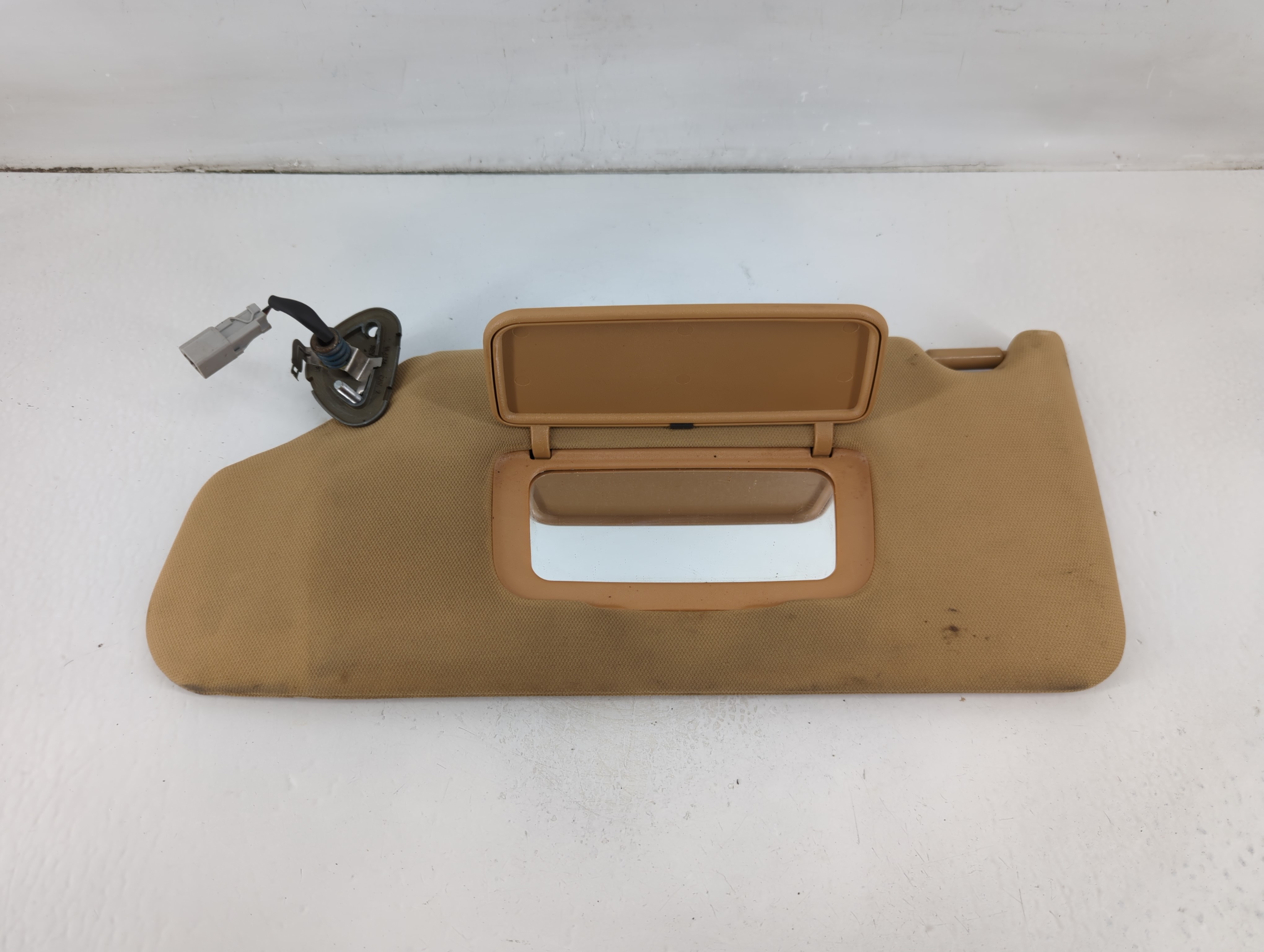 Picture of 2004-2008 Acura Tl Driver Sun Visor Mirror Left Sunvisor Tan 1103156
