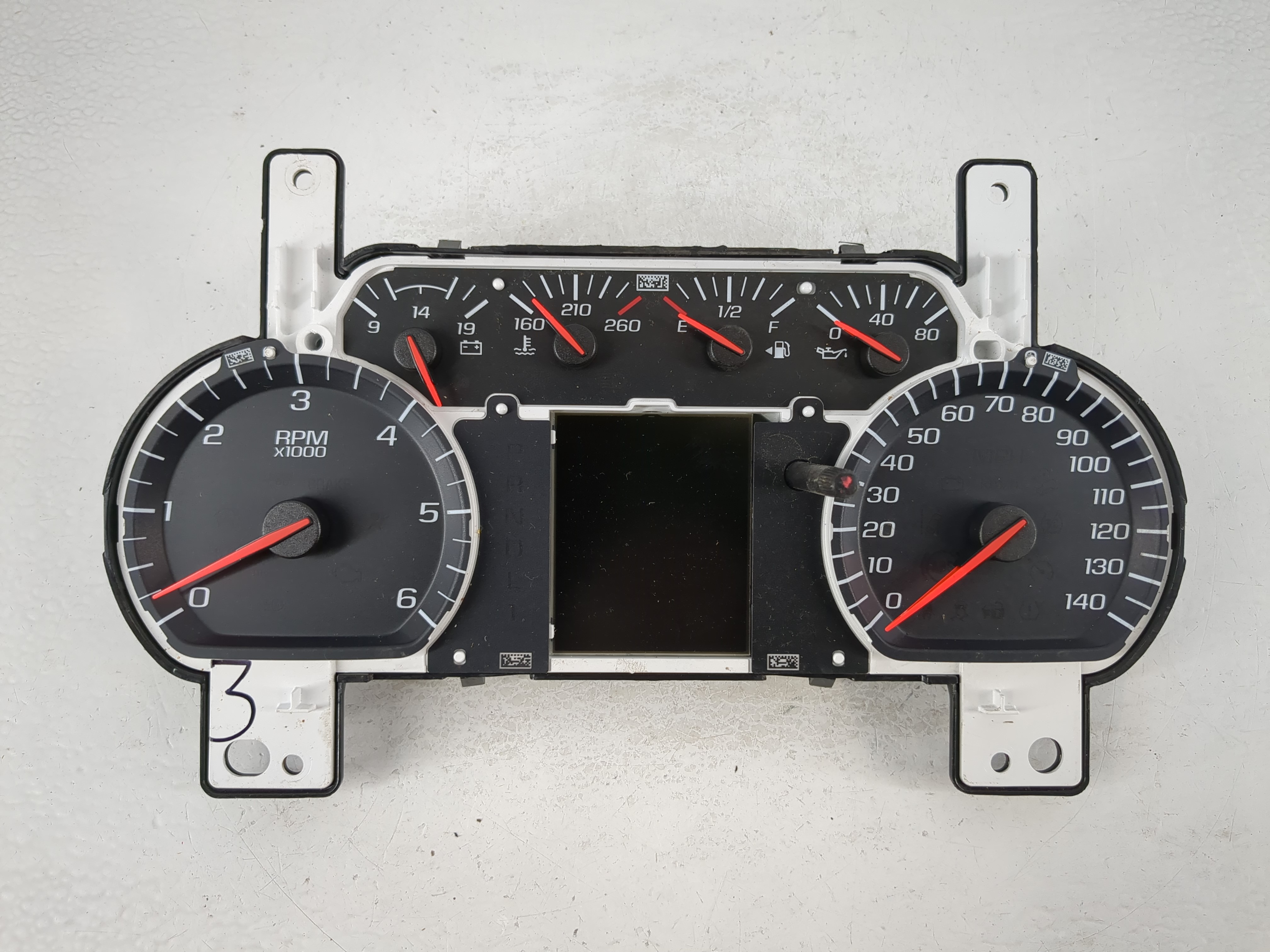 Picture of Chevrolet Silverado 2500 Speedometer Instrument Cluster Gauges 84597912 1103335