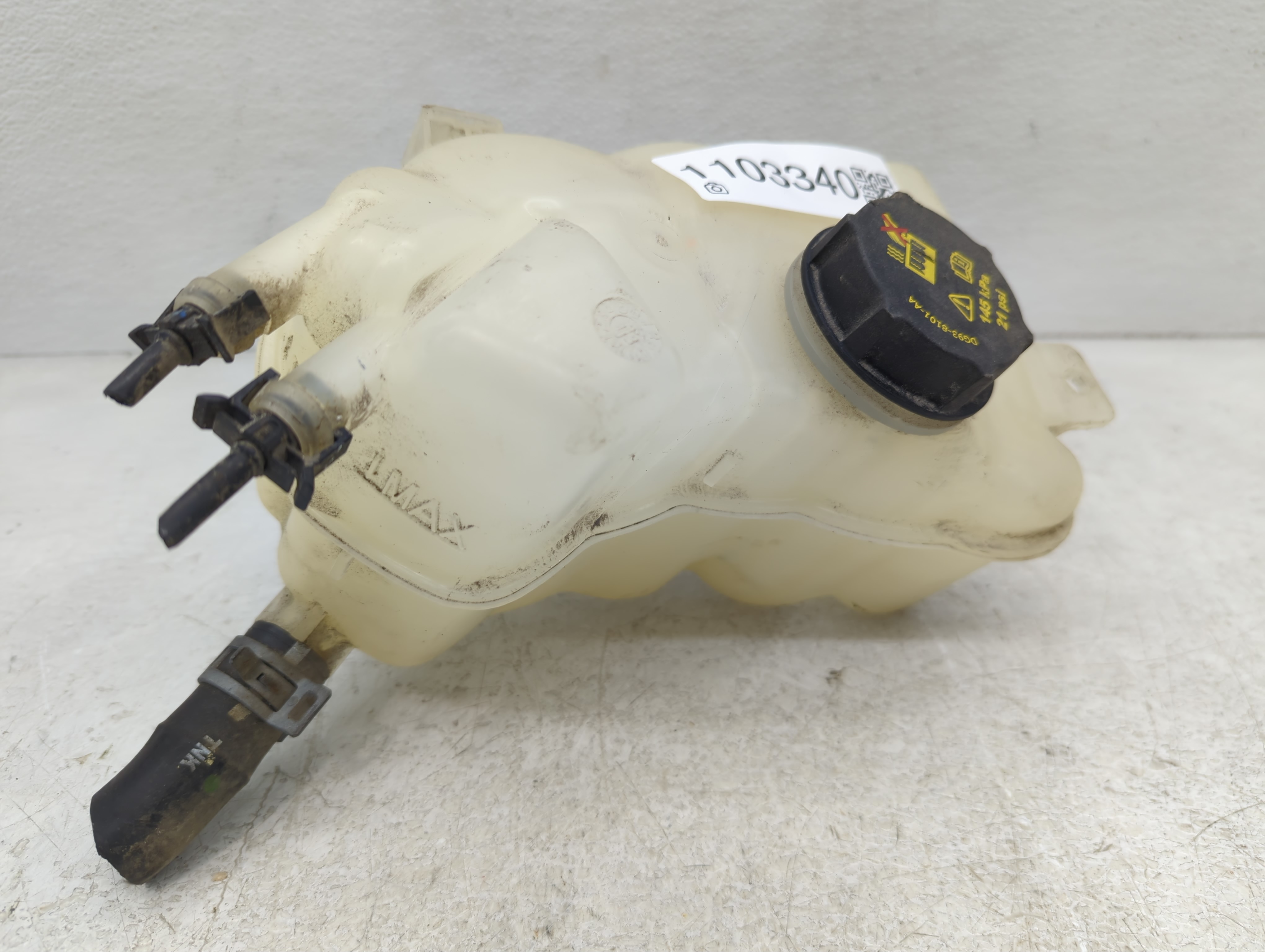Picture of 2013-2020 Ford Fusion Radiator Coolant Overflow Expansion Tank Bottle 1103340