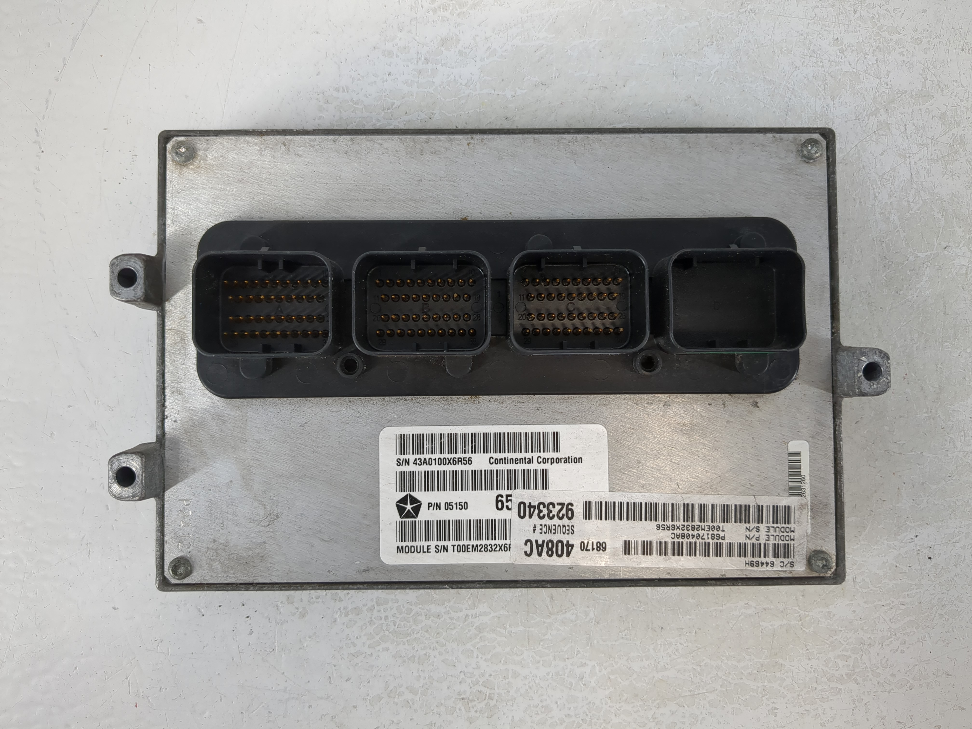 Picture of 2012 Jeep Grand Cherokee Engine Control Computer Ecu Pcm Ecm Pcu Oem 1103381