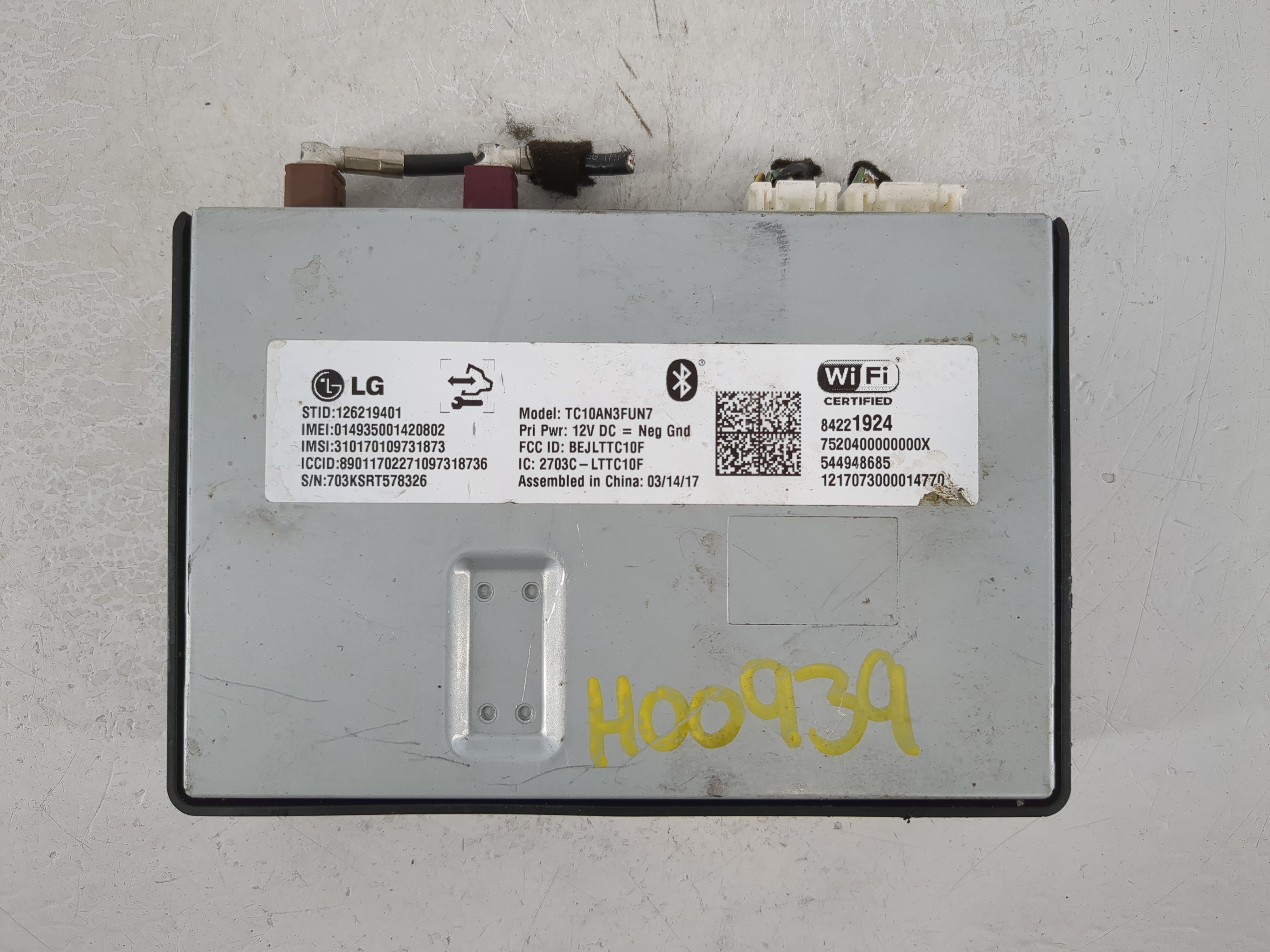 Picture of 2017 Chevrolet Silverado 1500 Chassis Control Module Ccm Bcm Body Control 1103392