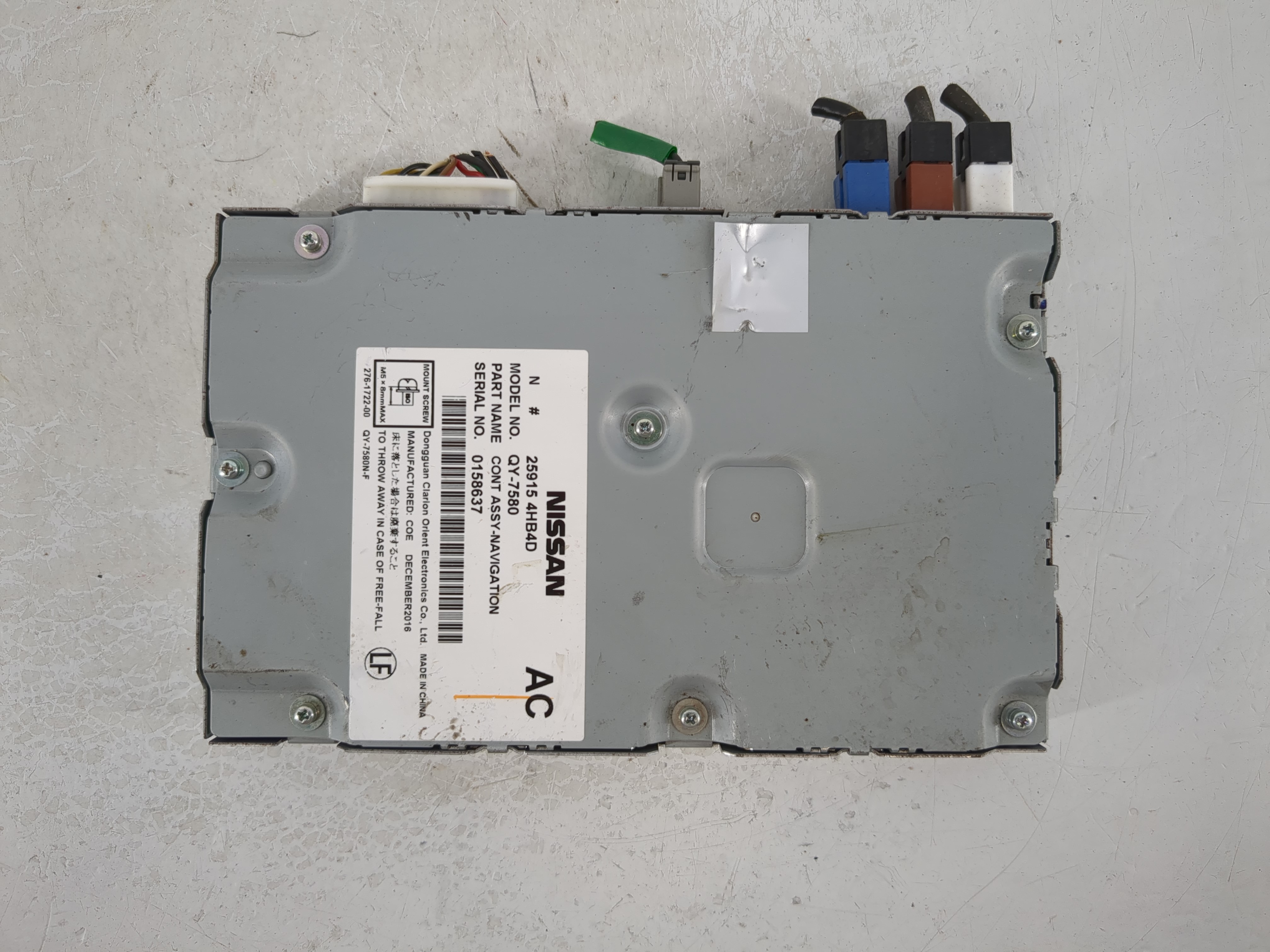 Picture of 2016-2017 Infiniti Q50 Chassis Control Module Ccm Bcm Body Control 1103406