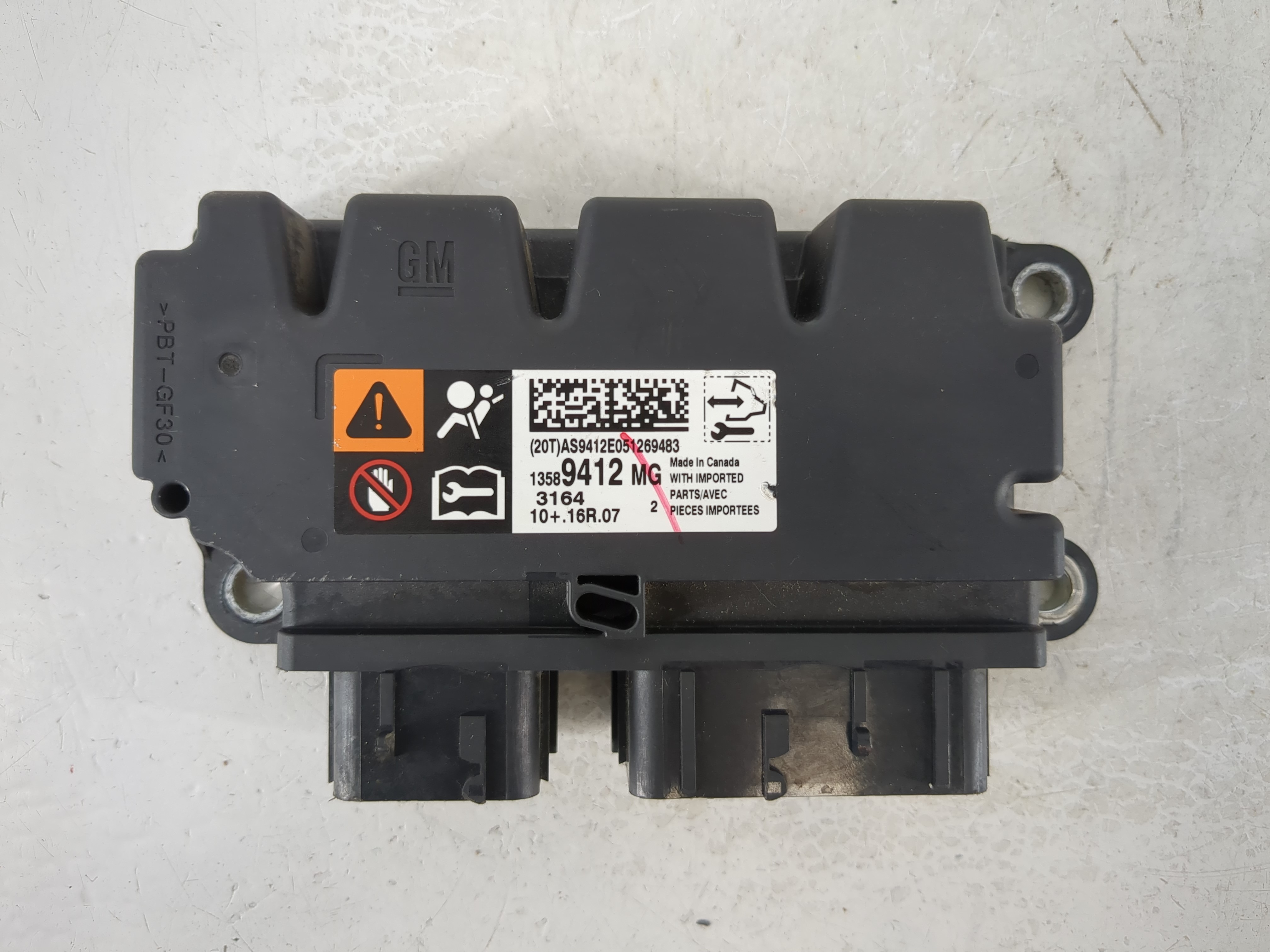 Picture of 2014-2016 Chevrolet Cruze Chassis Control Module Ccm Bcm Body Control 1103486