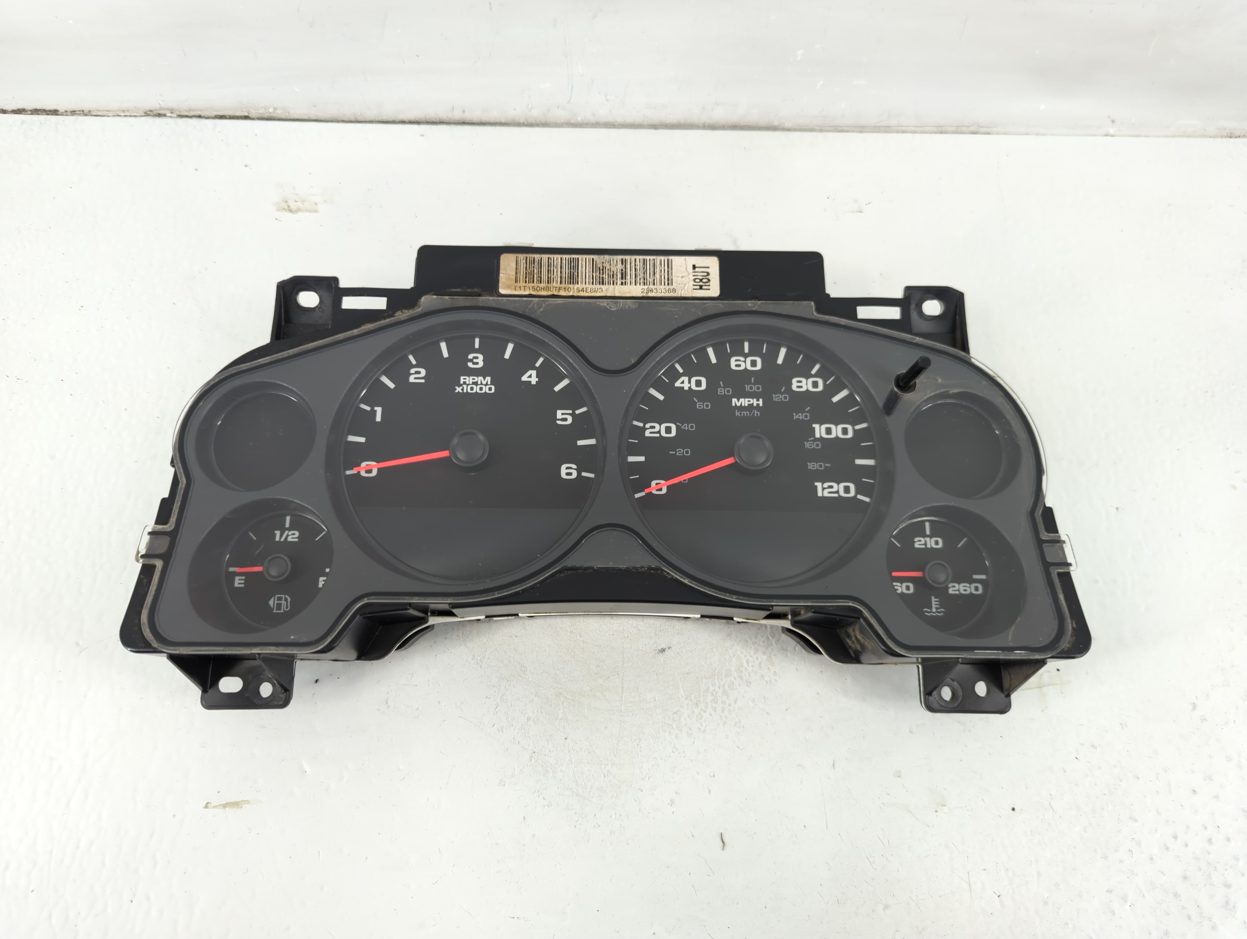 Picture of 2007-2010 Chevrolet Silverado 1500 Speedometer Instrument Cluster Gauges 1103631