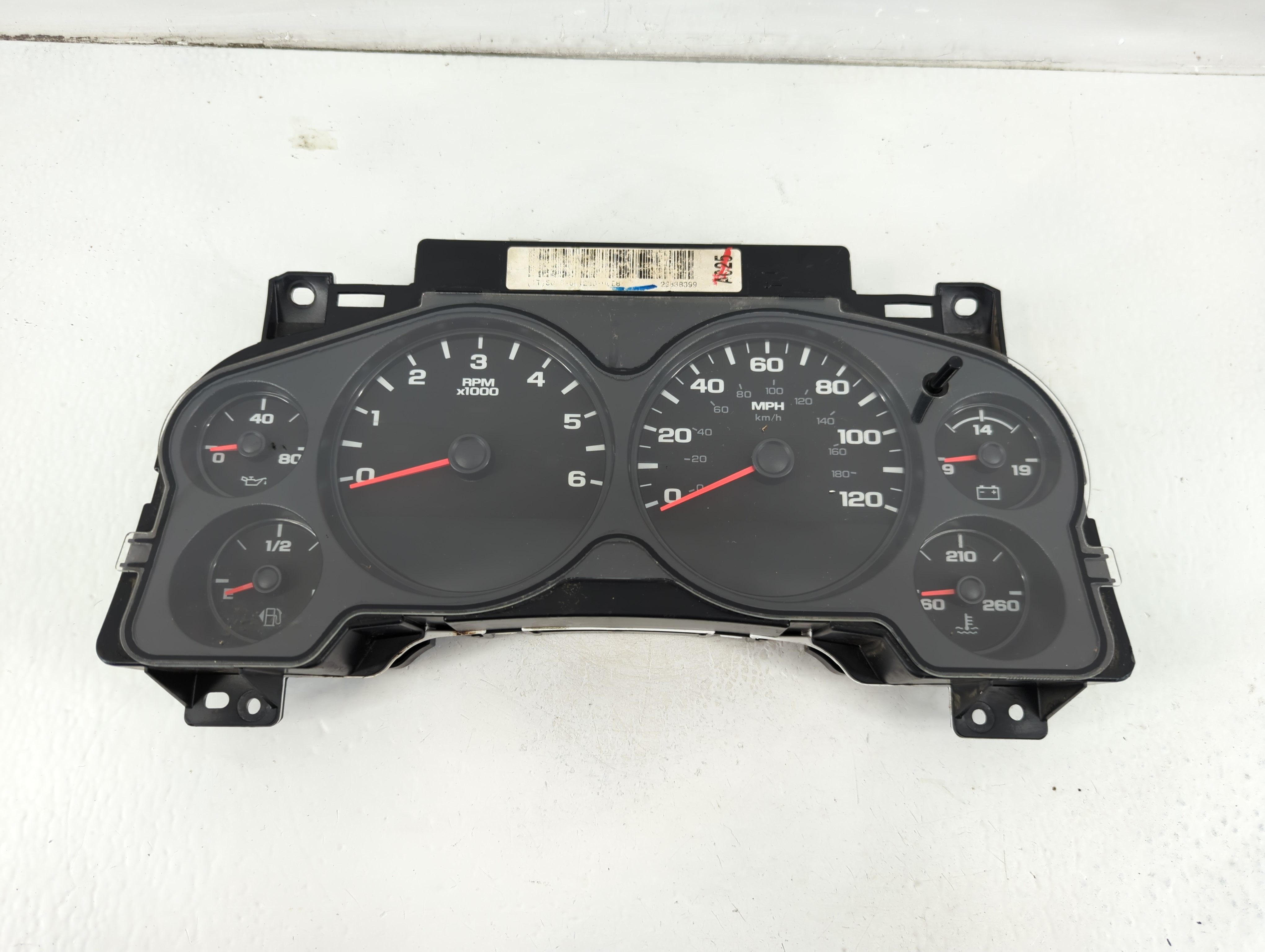 Picture of 2009-2013 Chevrolet Silverado 1500 Speedometer Instrument Cluster Gauges 1103634