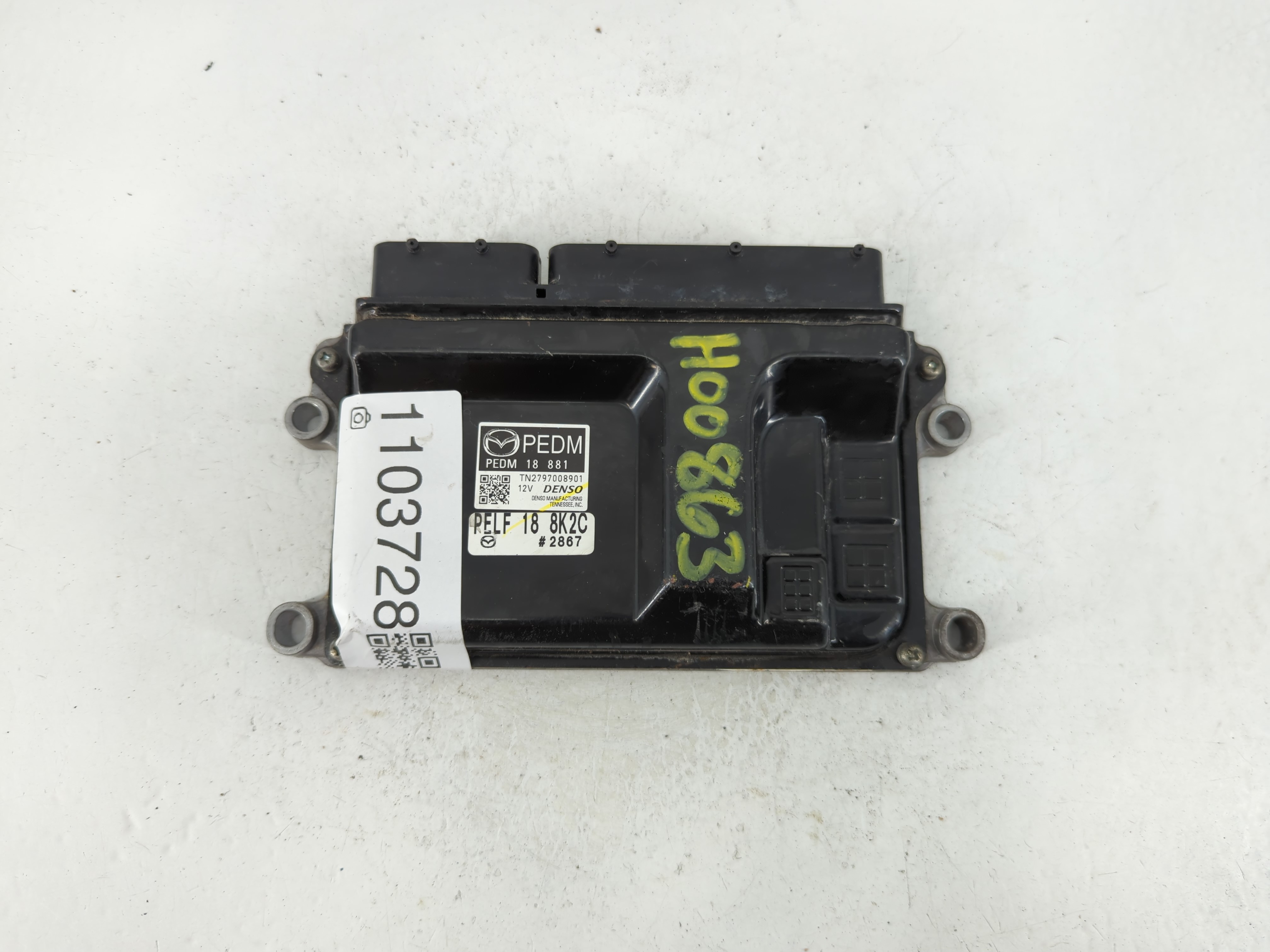 2014-2016 Mazda 3 Engine Control Computer Ecu Pcm Ecm Pcu Oem 1103728 - Oemusedautoparts1.com
