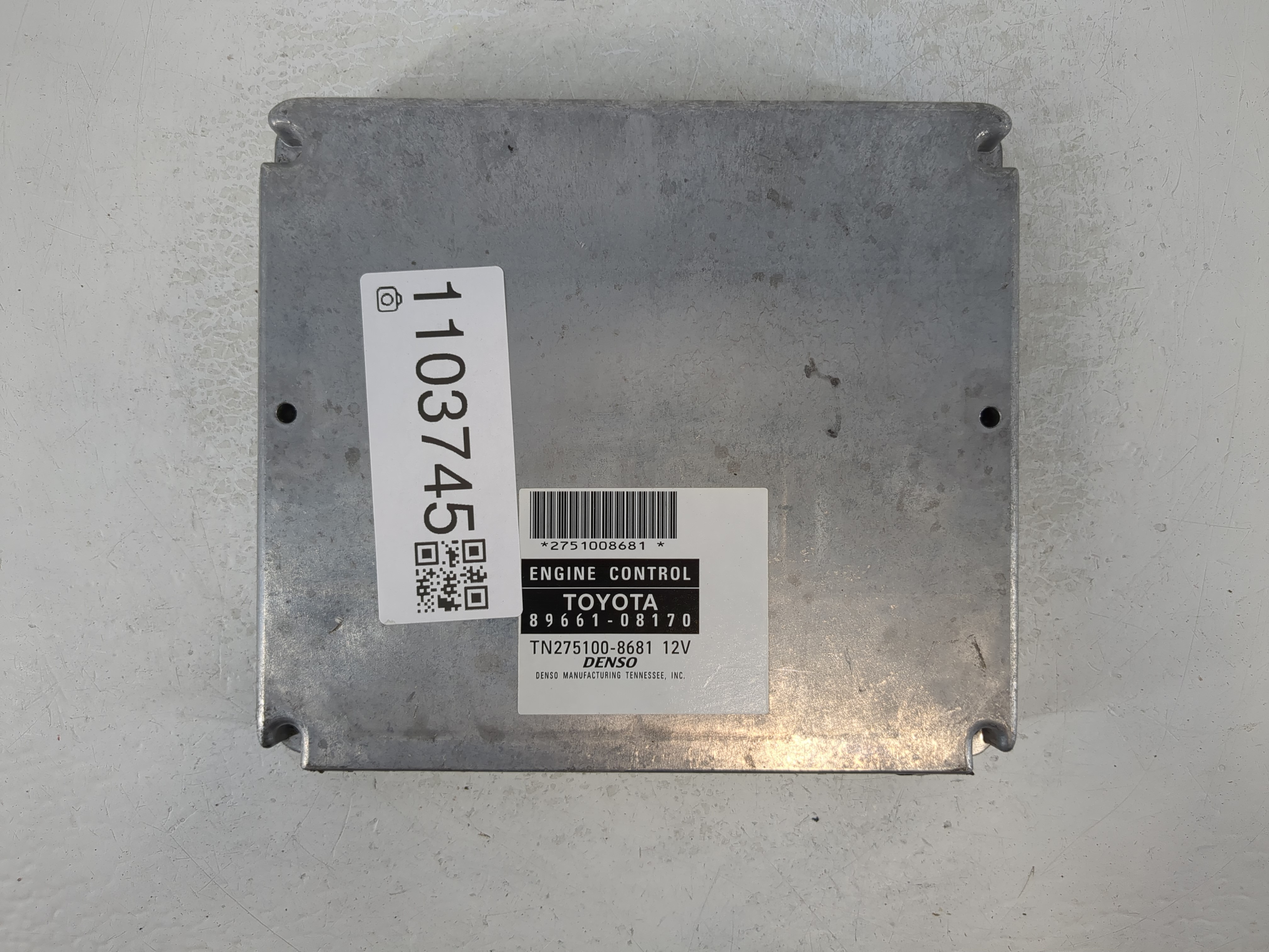 Picture of 2007-2007 Toyota Sienna Engine Control Computer Ecu Pcm Ecm Pcu Oem 1103745