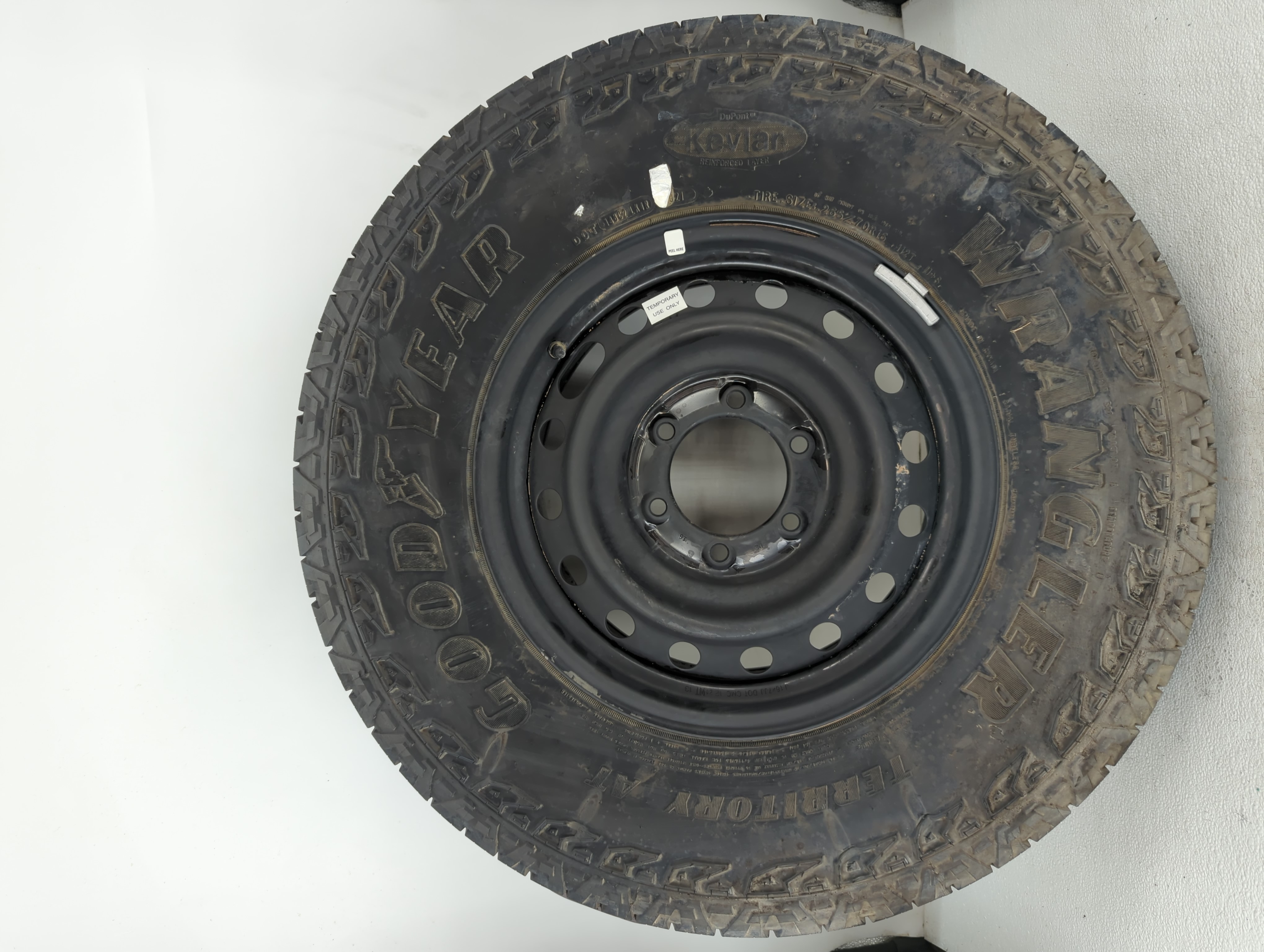 2020-2022 Toyota Tacoma Spare Donut Tire Wheel Rim Oem 1104322 - Oemusedautoparts1.com