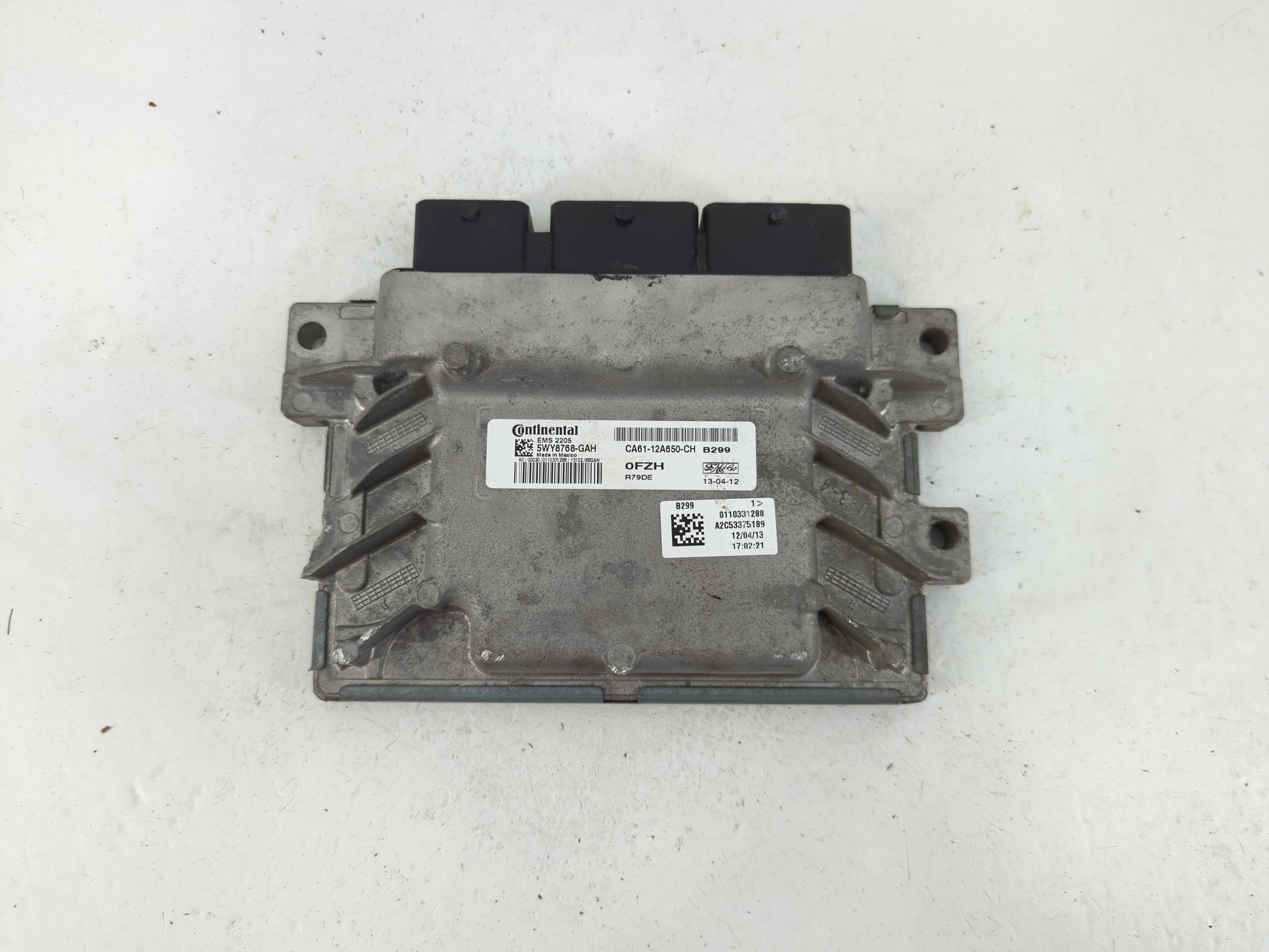 Picture of 2012-2013 Ford Fiesta Engine Control Computer Ecu Pcm Ecm Pcu Oem 1104757