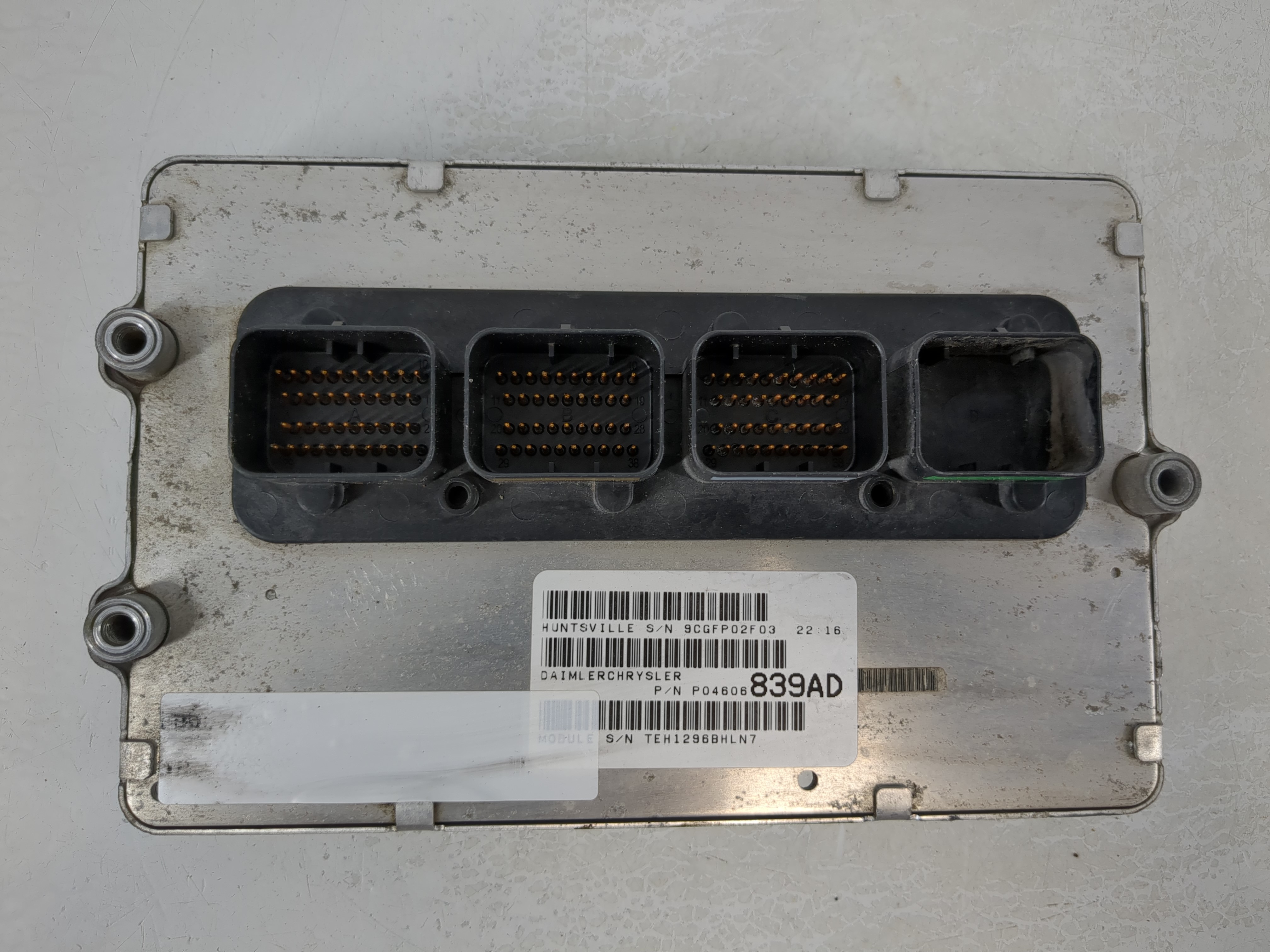 2006-2006 Dodge Charger Engine Control Computer Ecu Pcm Ecm Pcu Oem 1104938 - Oemusedautoparts1.com