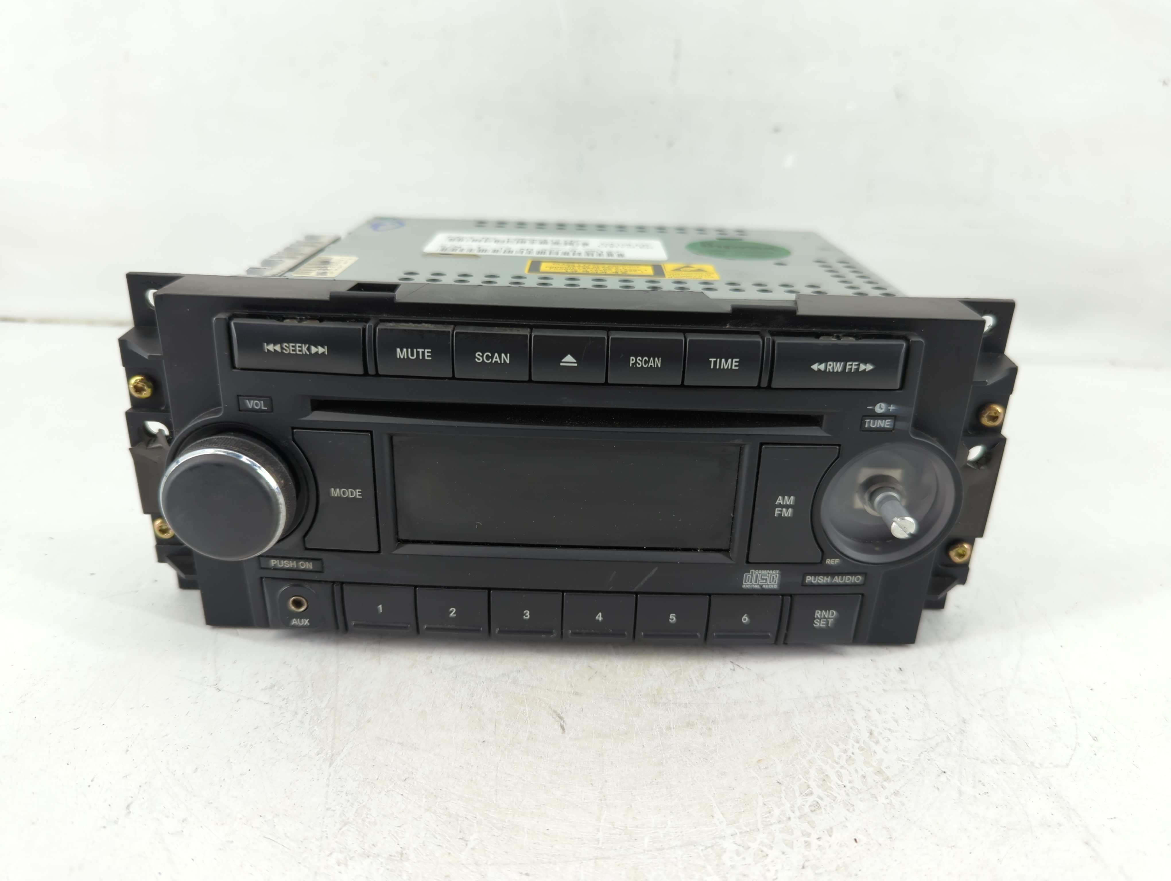 2006-2008 Dodge Ram 1500 Am Fm Cd Player Radio Receiver 1105143 - Oemusedautoparts1.com