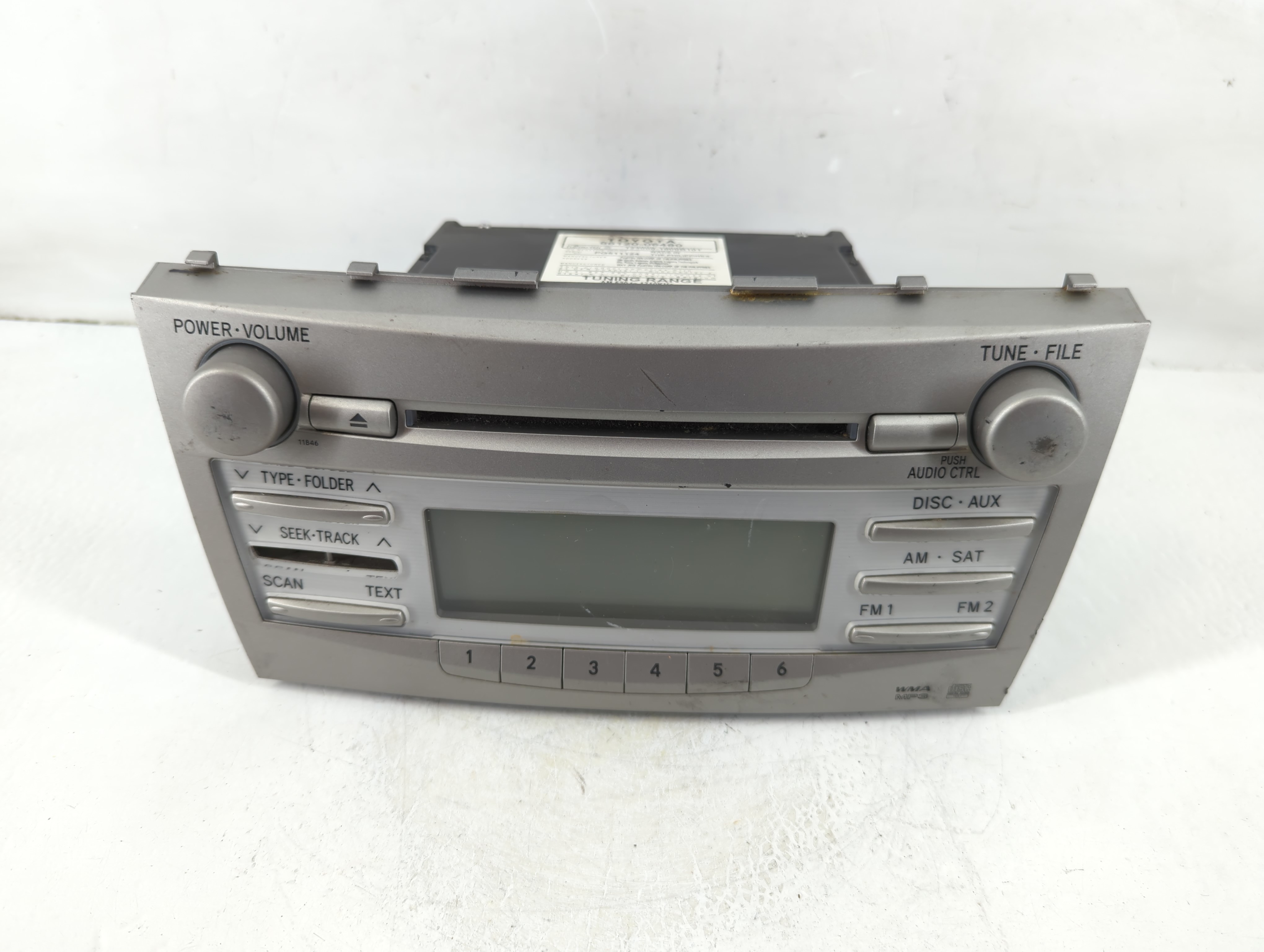 Picture of 2010-2011 Toyota Camry Am Fm Cd Player Radio Receiver 1105144