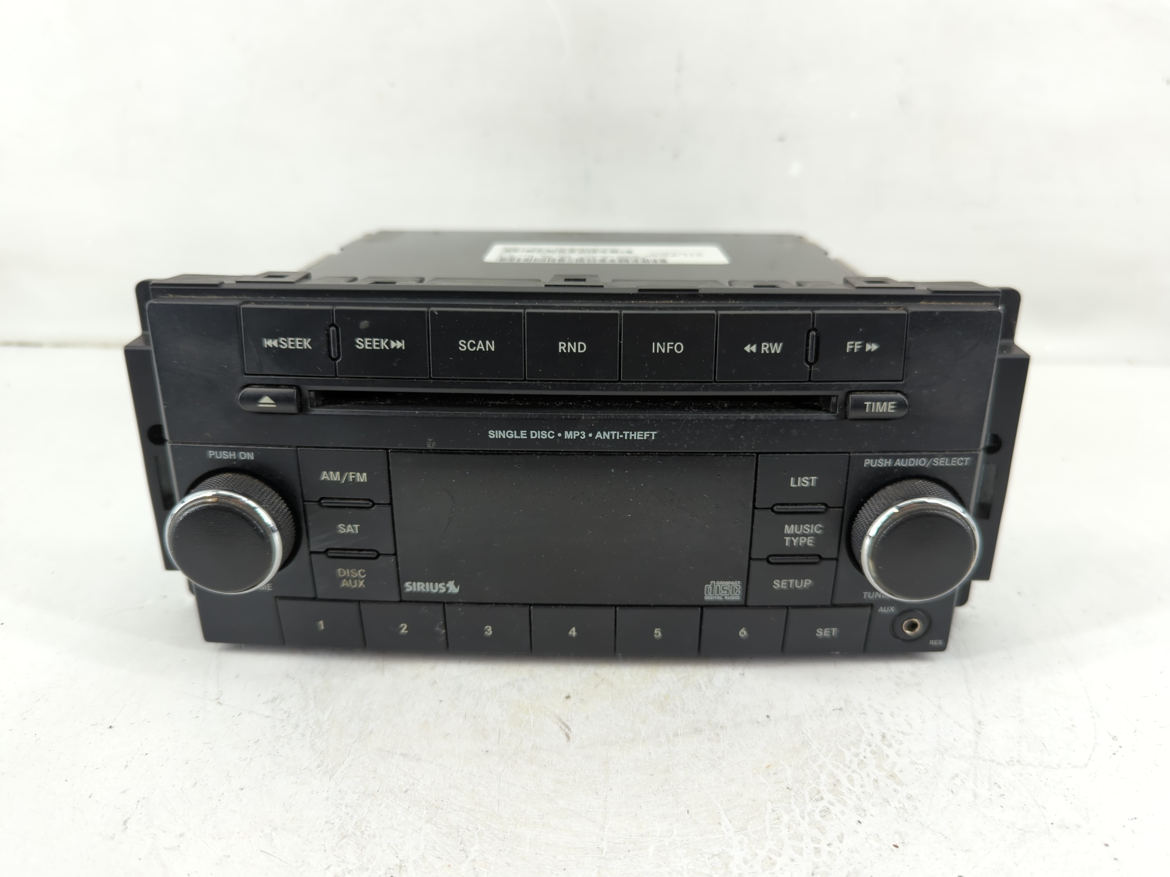 Picture of 2013-2014 Dodge Avenger Am Fm Cd Player Radio Receiver 1105149