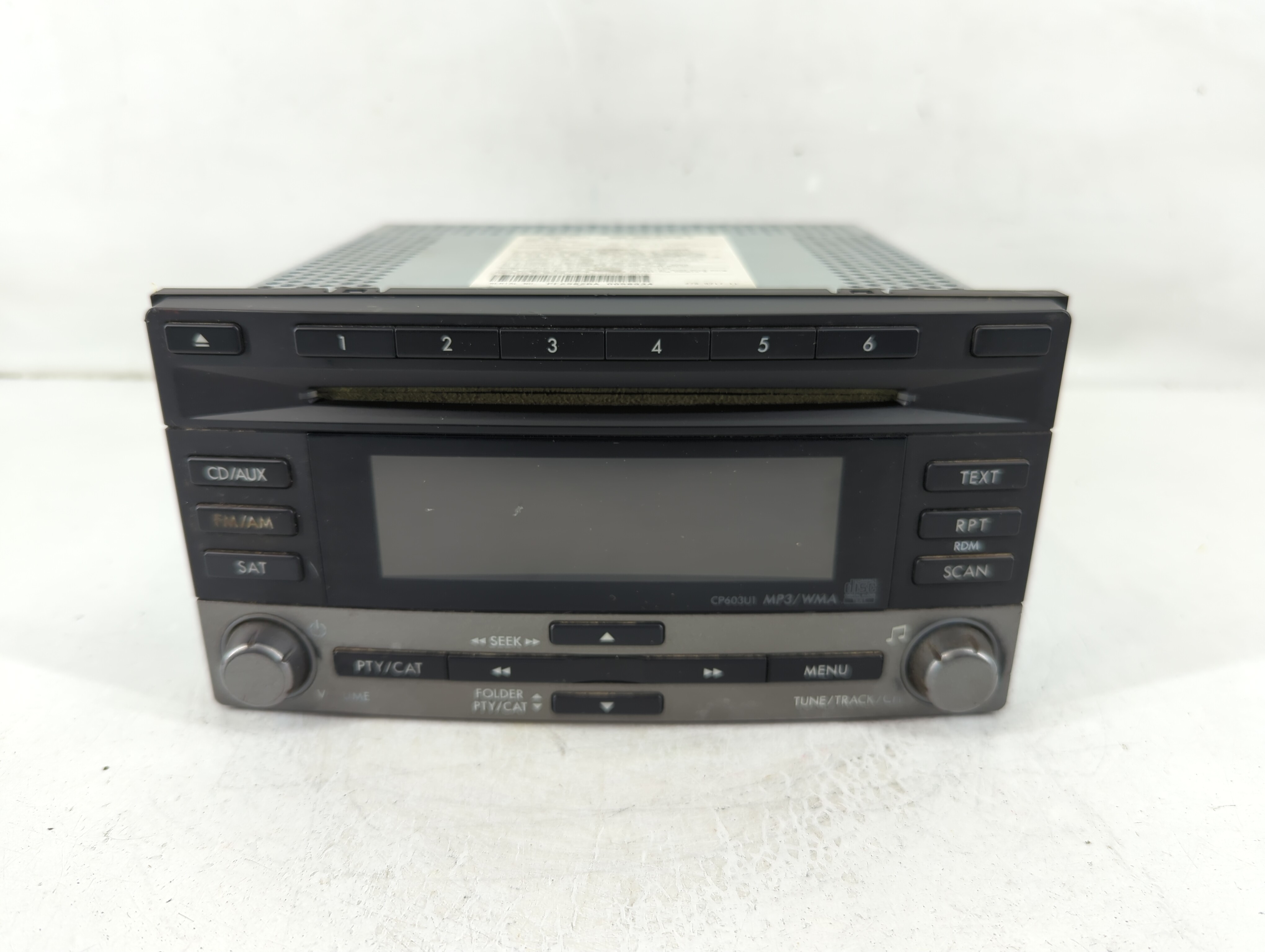 2009 Subaru Forester Am Fm Cd Player Radio Receiver 1105394 - Oemusedautoparts1.com