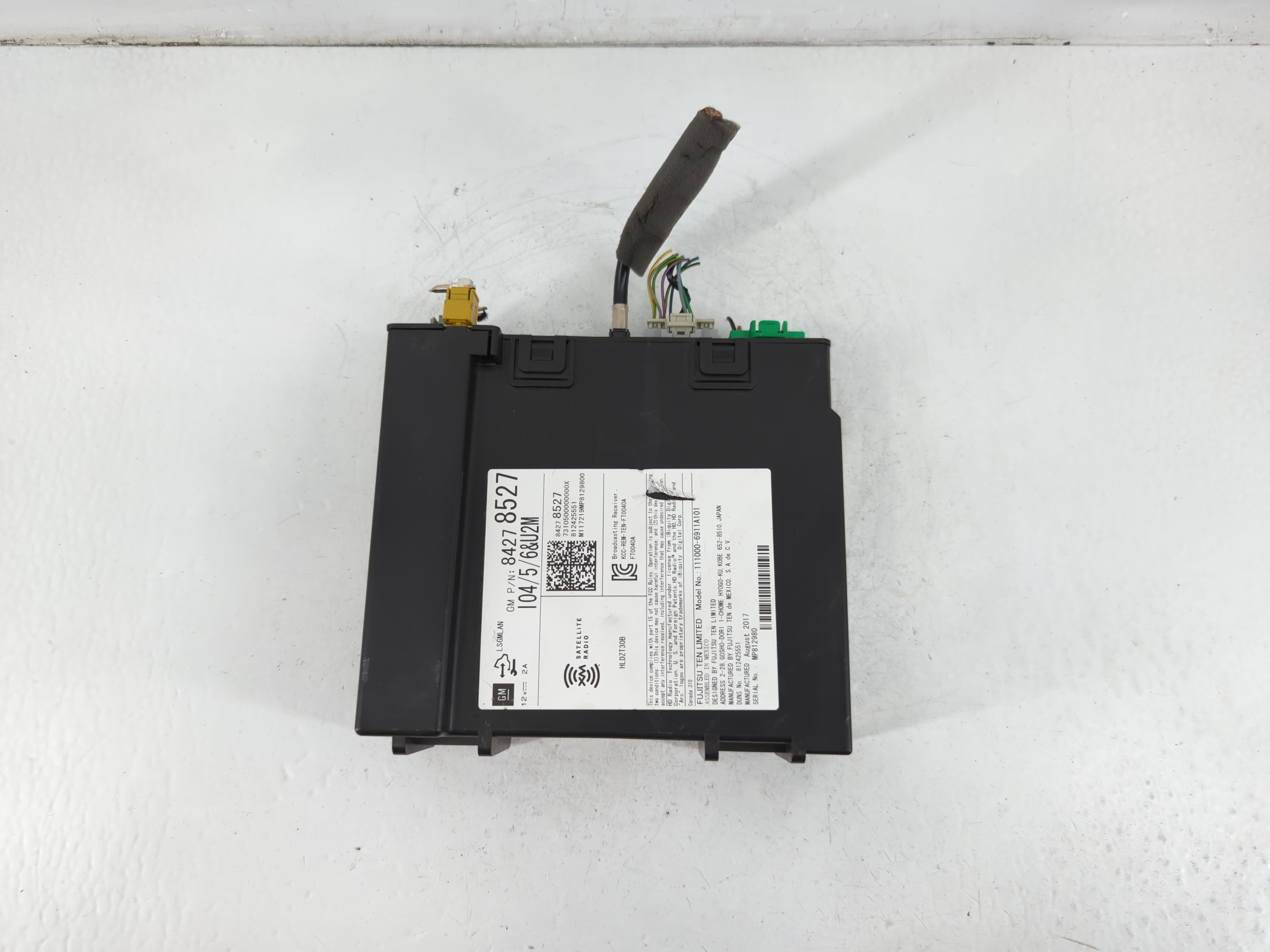 Picture of 2017-2018 Chevrolet Silverado 2500 Am Fm Cd Player Radio Receiver 1105601