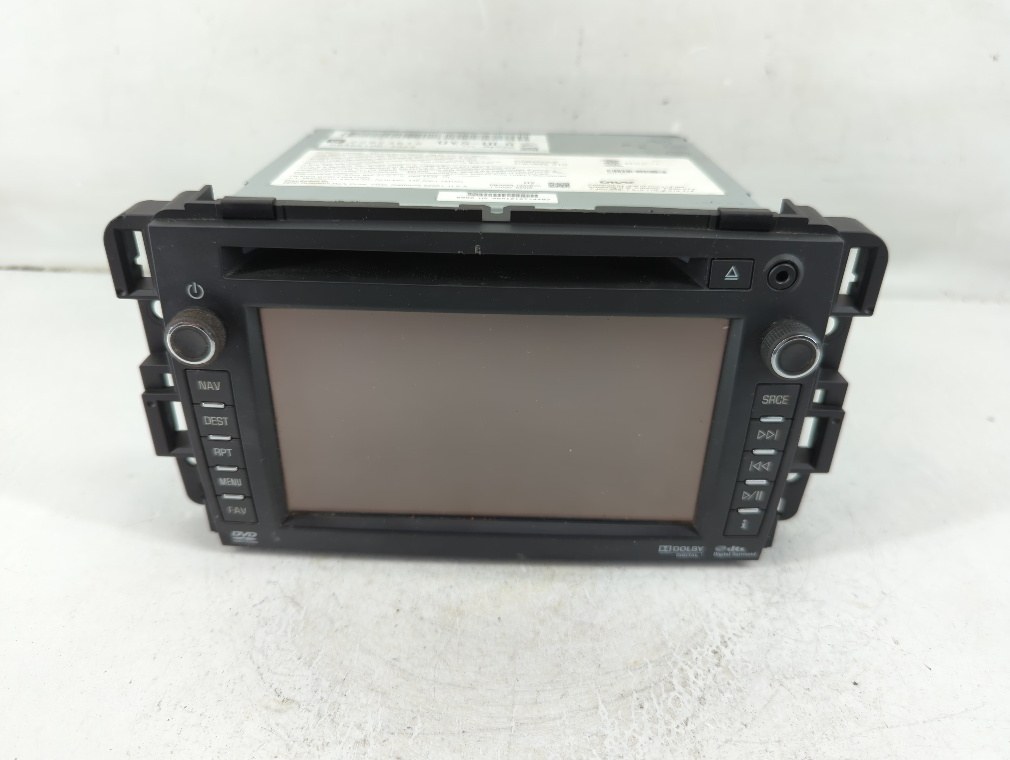 Gmc Yukon Xl Am Fm Cd Player Radio Receiver 1105606 - Oemusedautoparts1.com