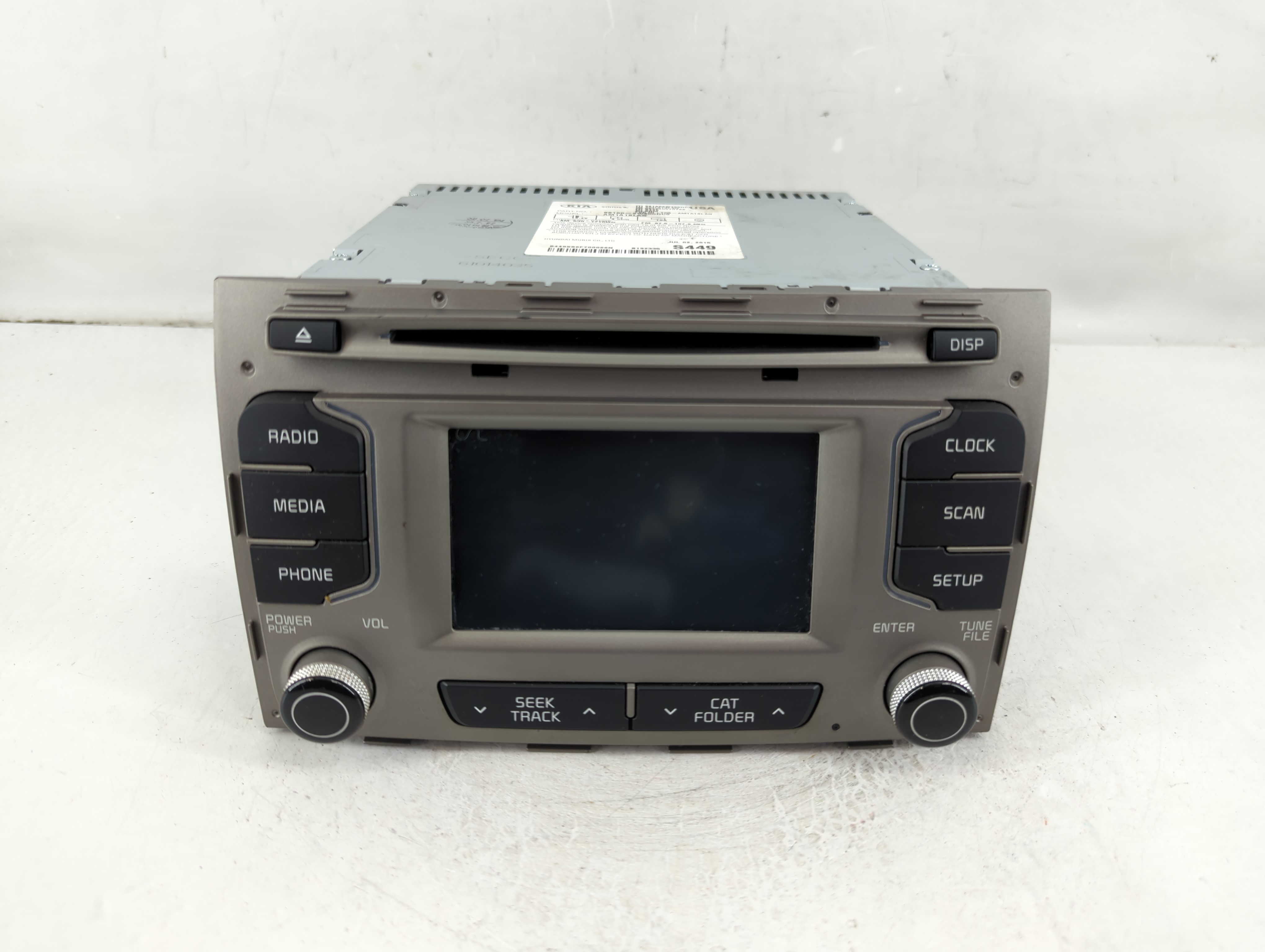 Picture of 2014-2016 Kia Sportage Am Fm Cd Player Radio Receiver 1105620