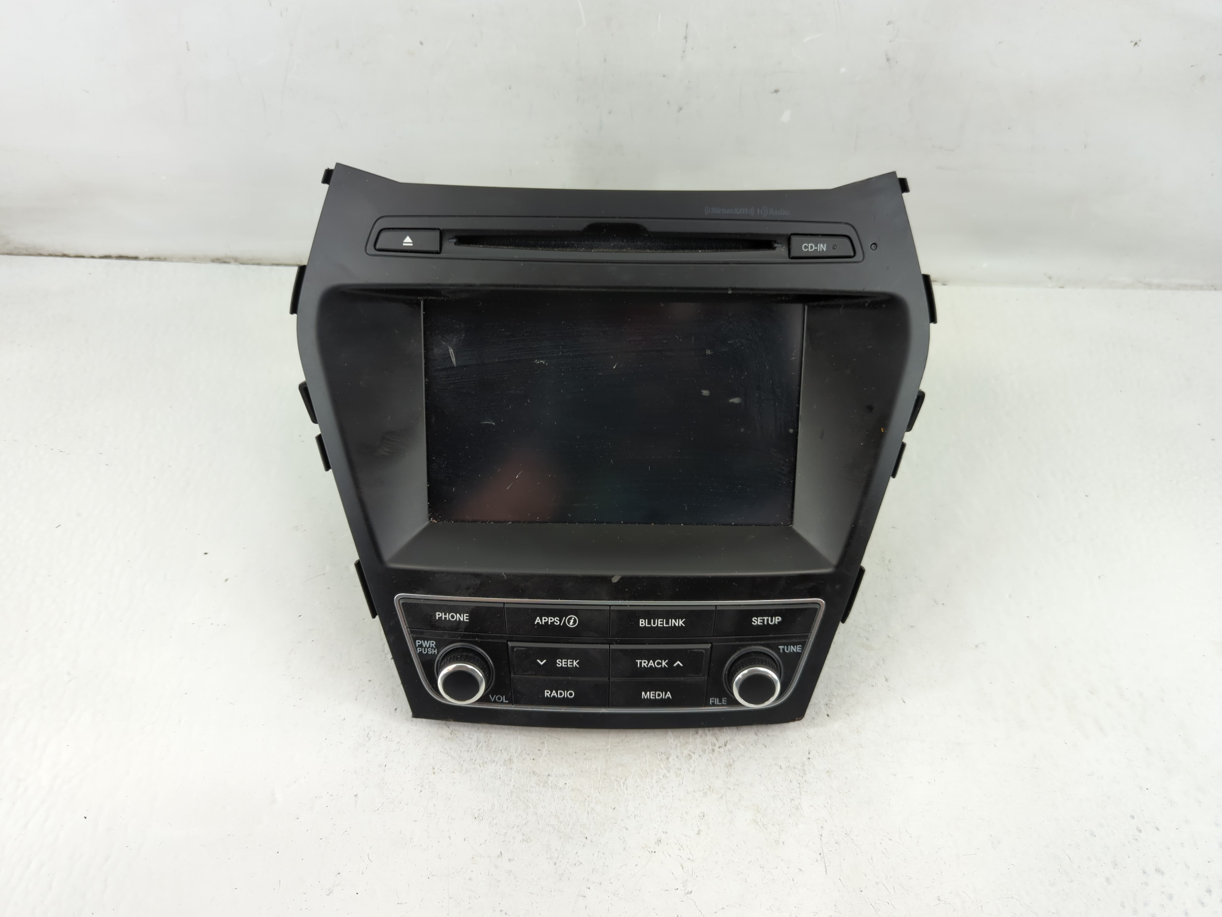 Picture of 2017-2018 Hyundai Santa Fe Am Fm Cd Player Radio Receiver 1105666